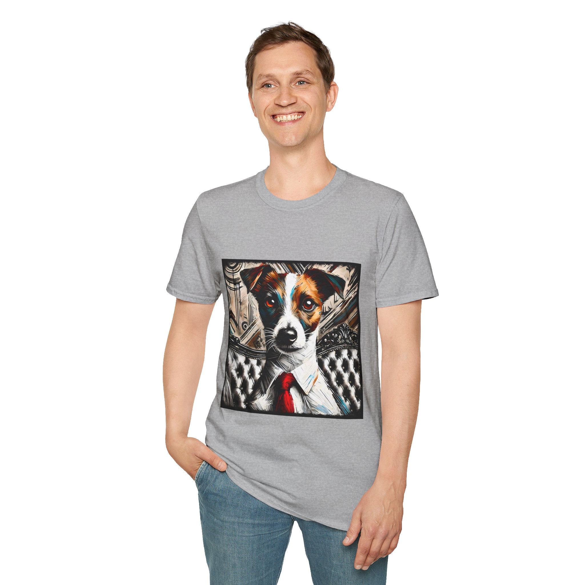 Jack Russell Distinguished Gentleman | Unisex Dog T-Shirt