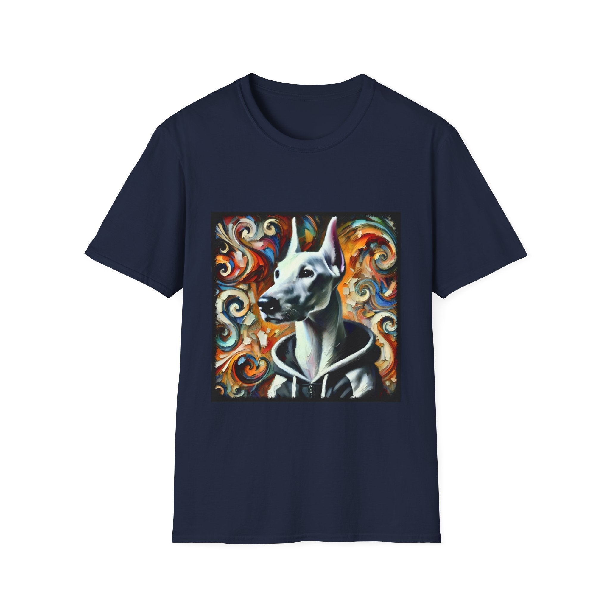 Doberman Pinscher Street Swirl | Unisex Dog T-Shirt