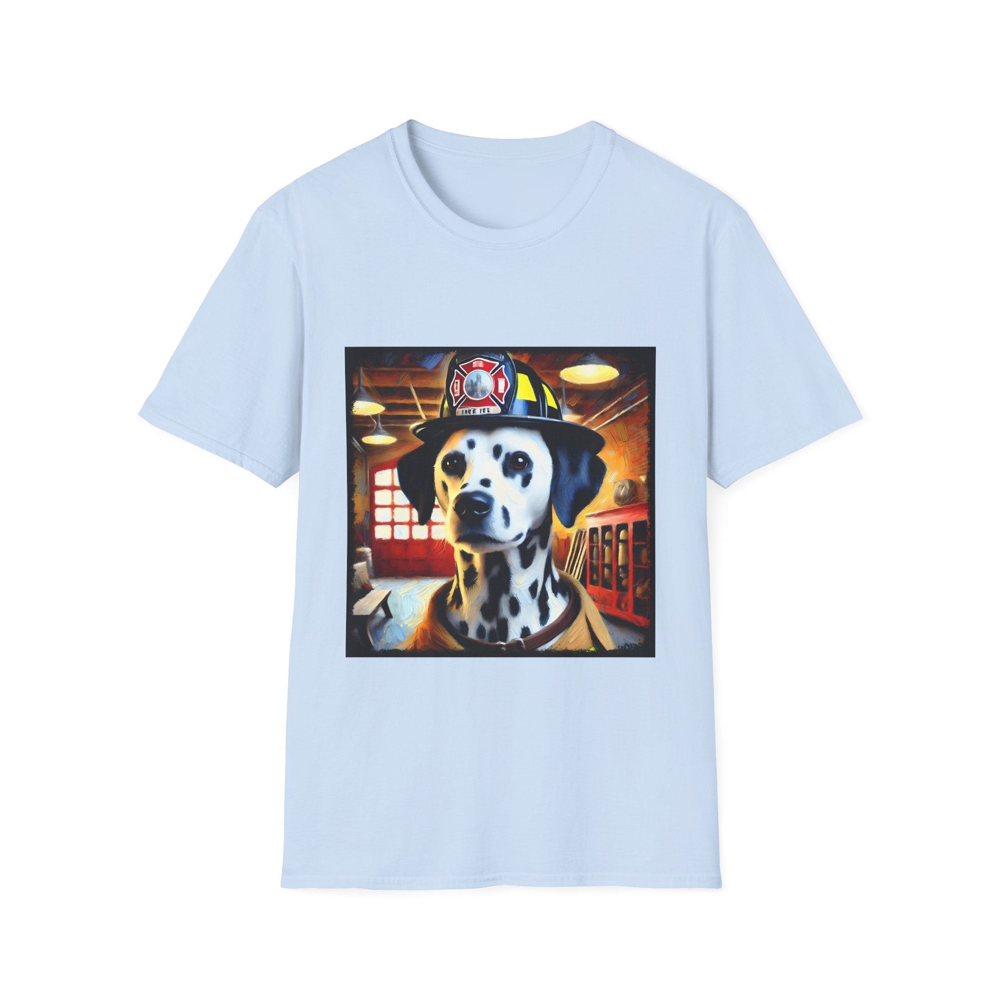 Dalmatian Fire Rescue Classic | Unisex Dog T-Shirt