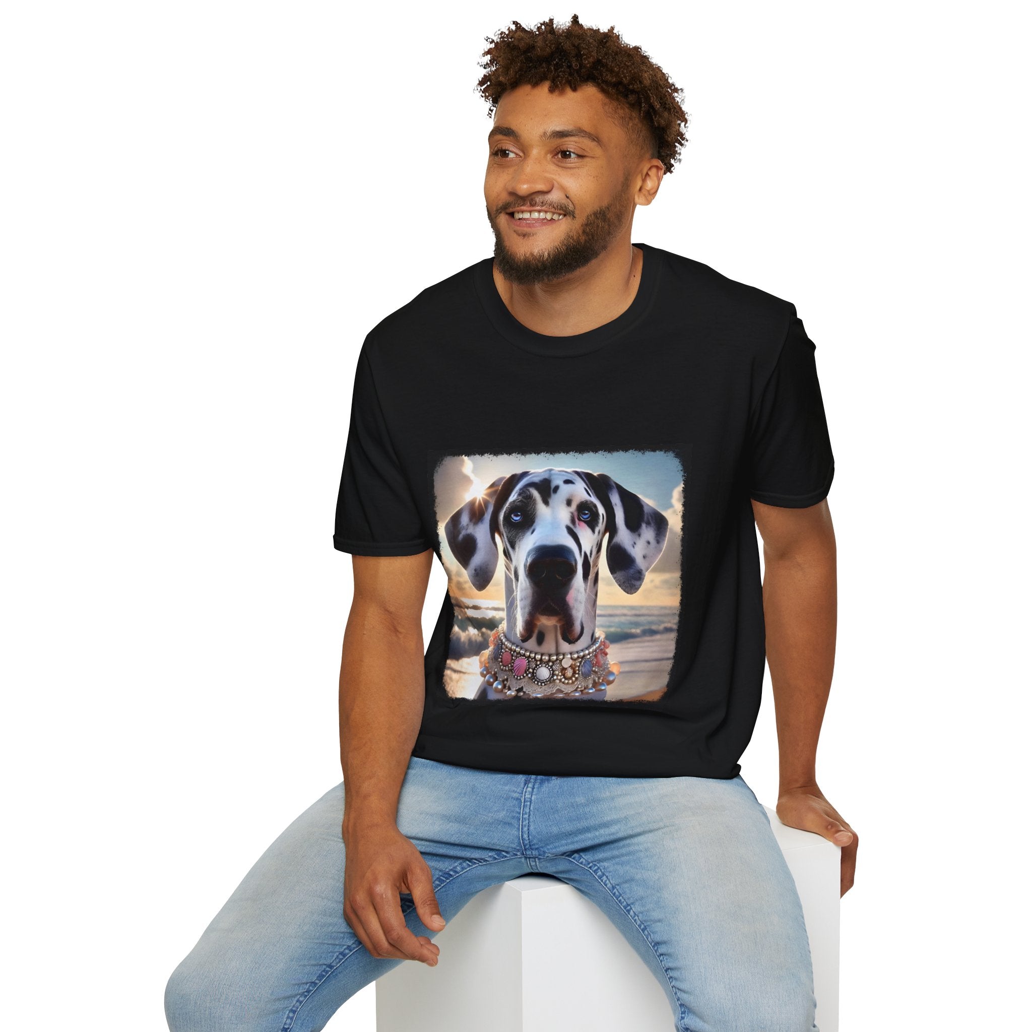 Great Dane Beach Babe | Unisex Dog T-Shirt