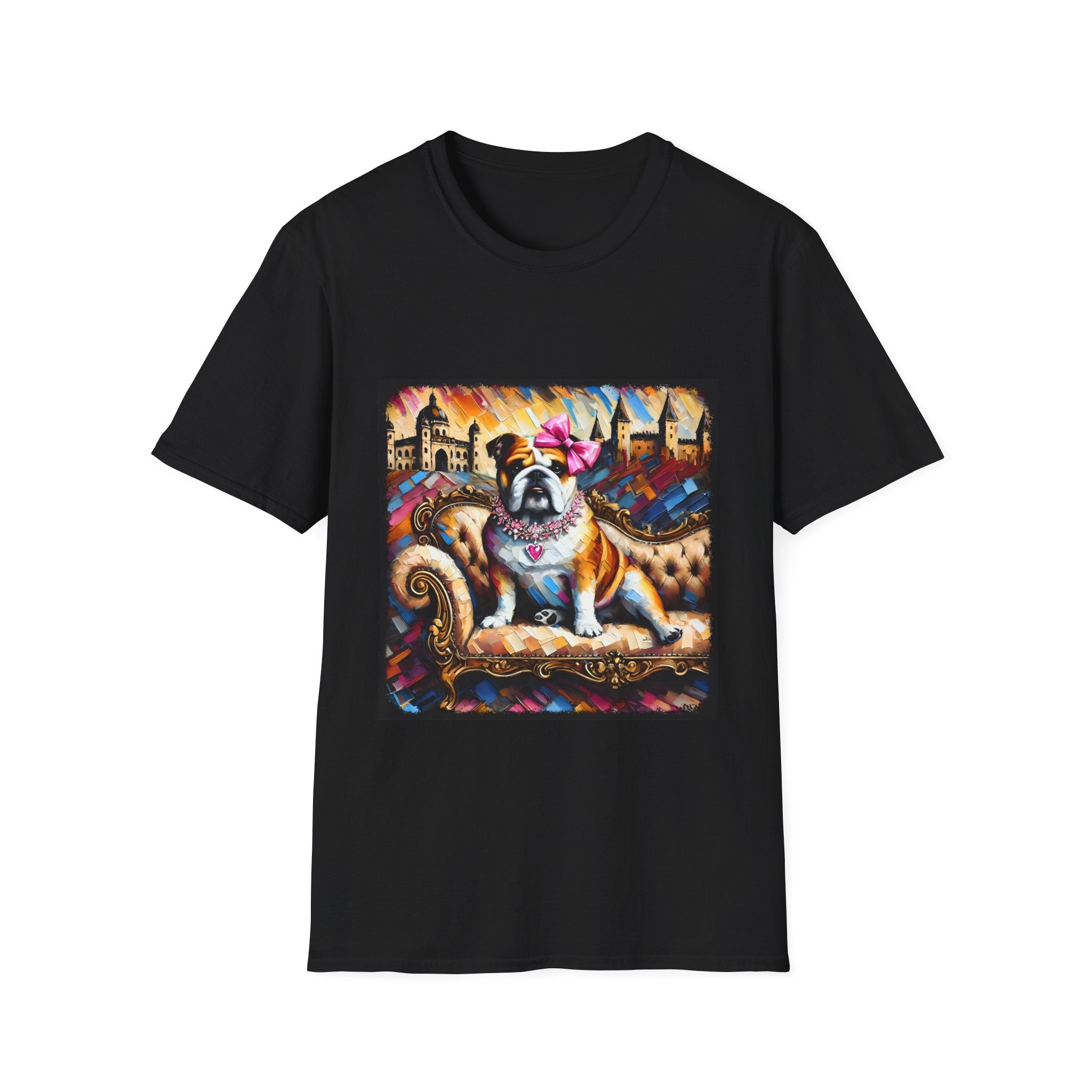 Bulldog Diamond Princess Classic | Unisex Dog T-Shirt