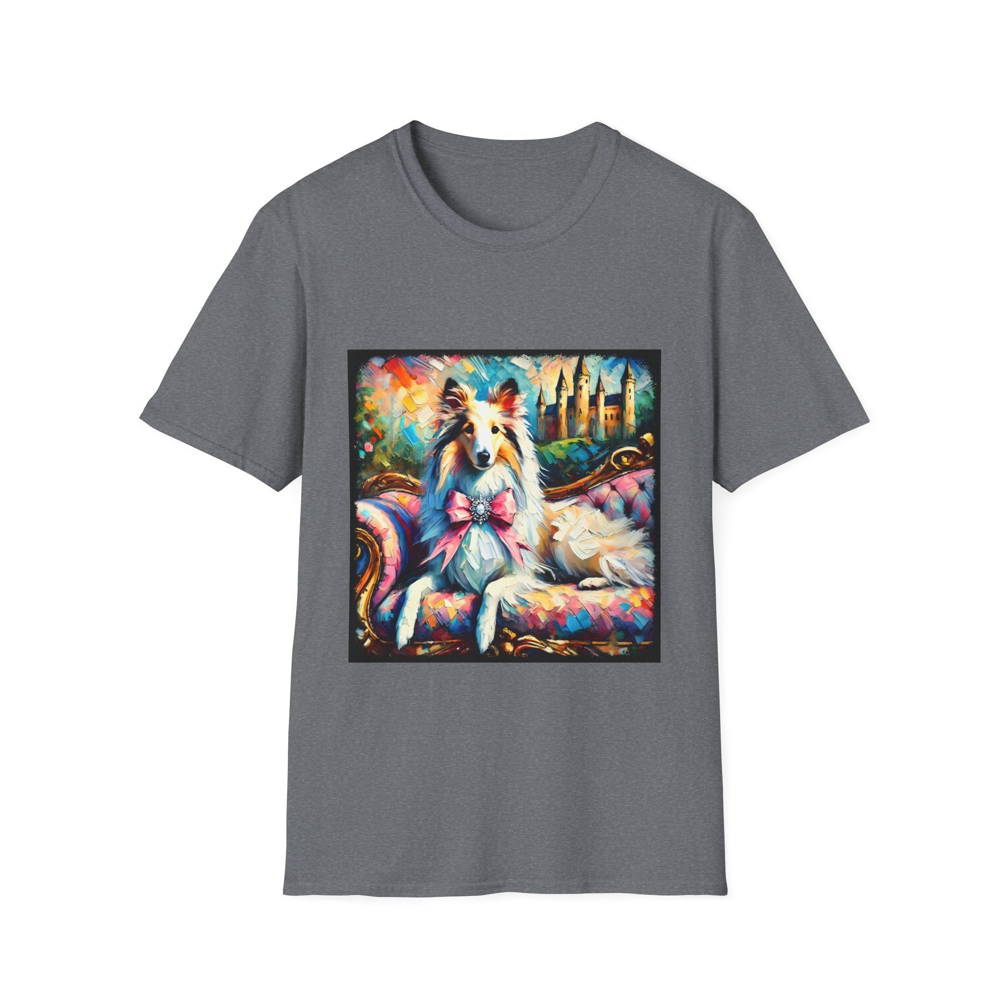 Collie Diamond Princess Classic | Unisex Dog T-Shirt