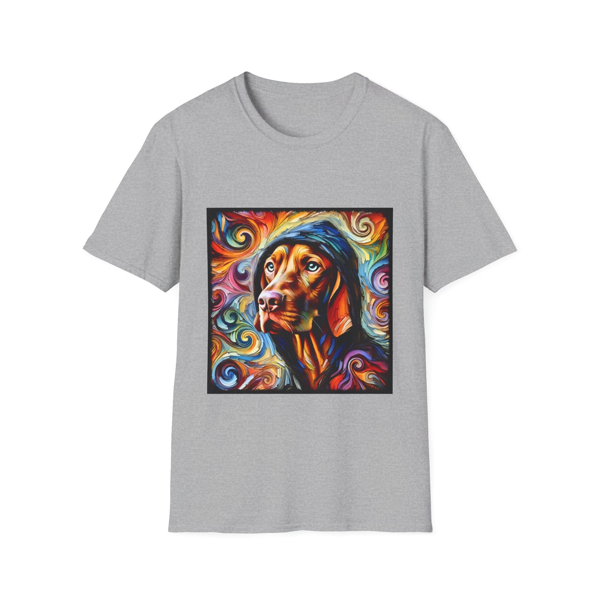Vizsla Relaxed Swirl | Unisex Dog T-Shirt