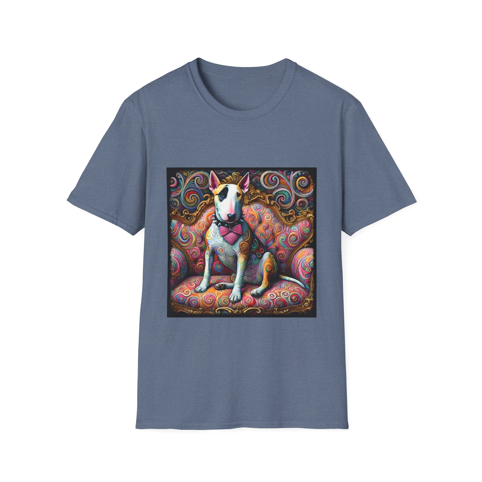 Bull Terrier Love Swirl | Unisex Dog T-Shirt