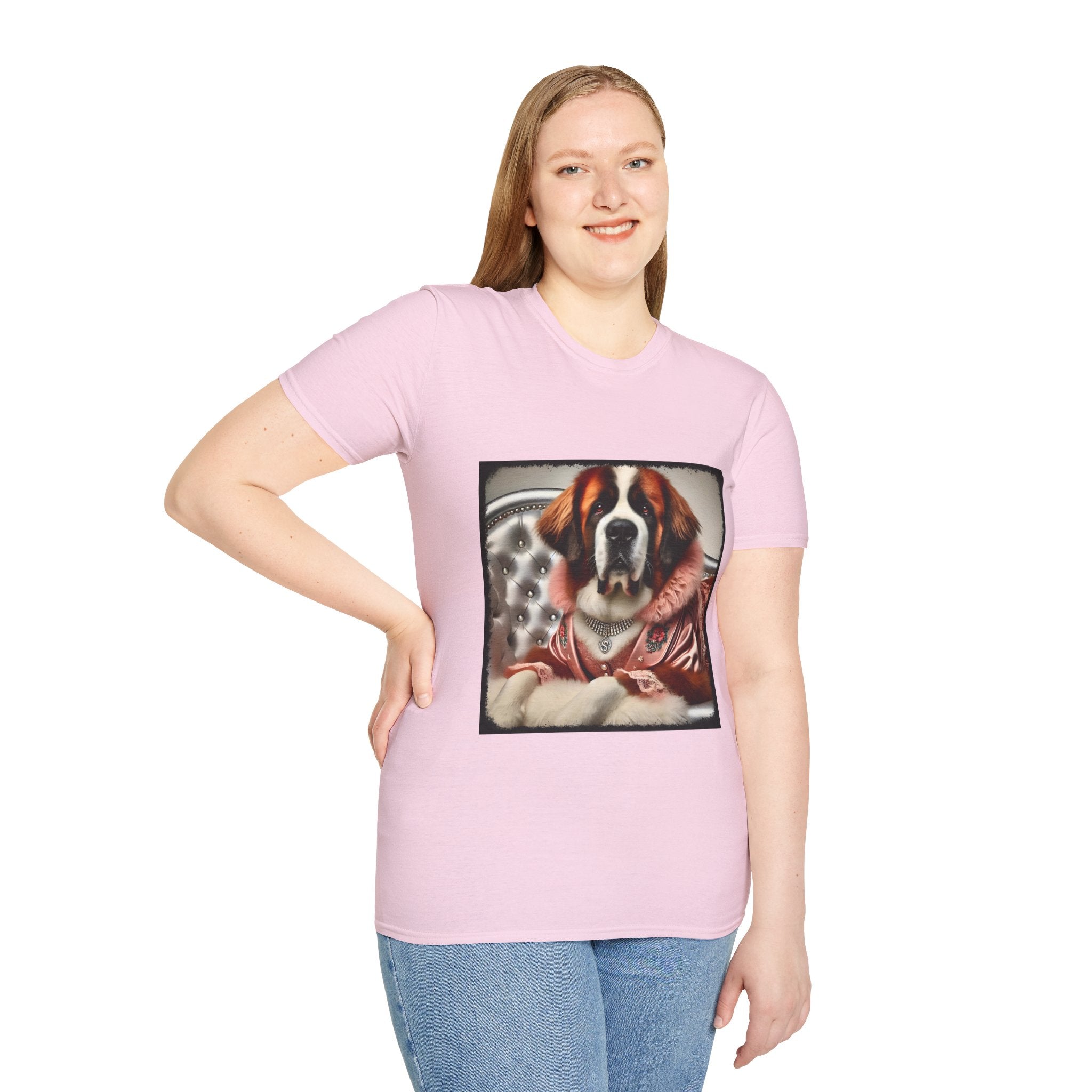 Saint Bernard Sweet Treat | Unisex Dog T-Shirt