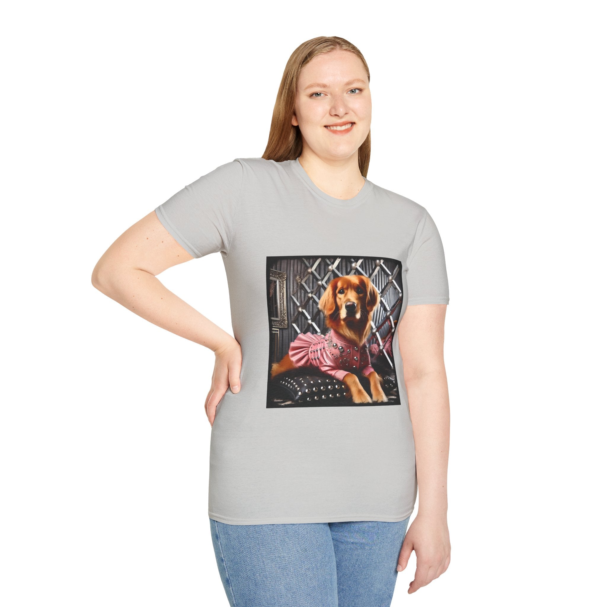 Golden Retriever Glam Icon | Unisex Dog T-Shirt