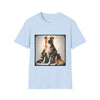 Border Collie Chic Camo  | Unisex Dog T-Shirt