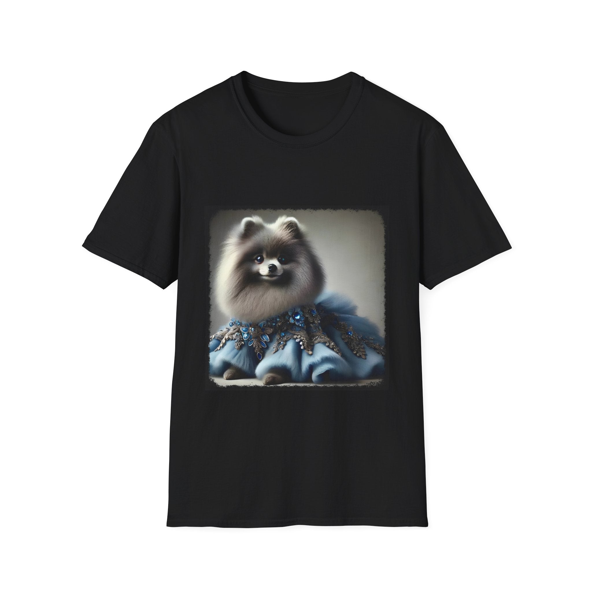 Pomeranian Blue Belle | Unisex Dog T-Shirt
