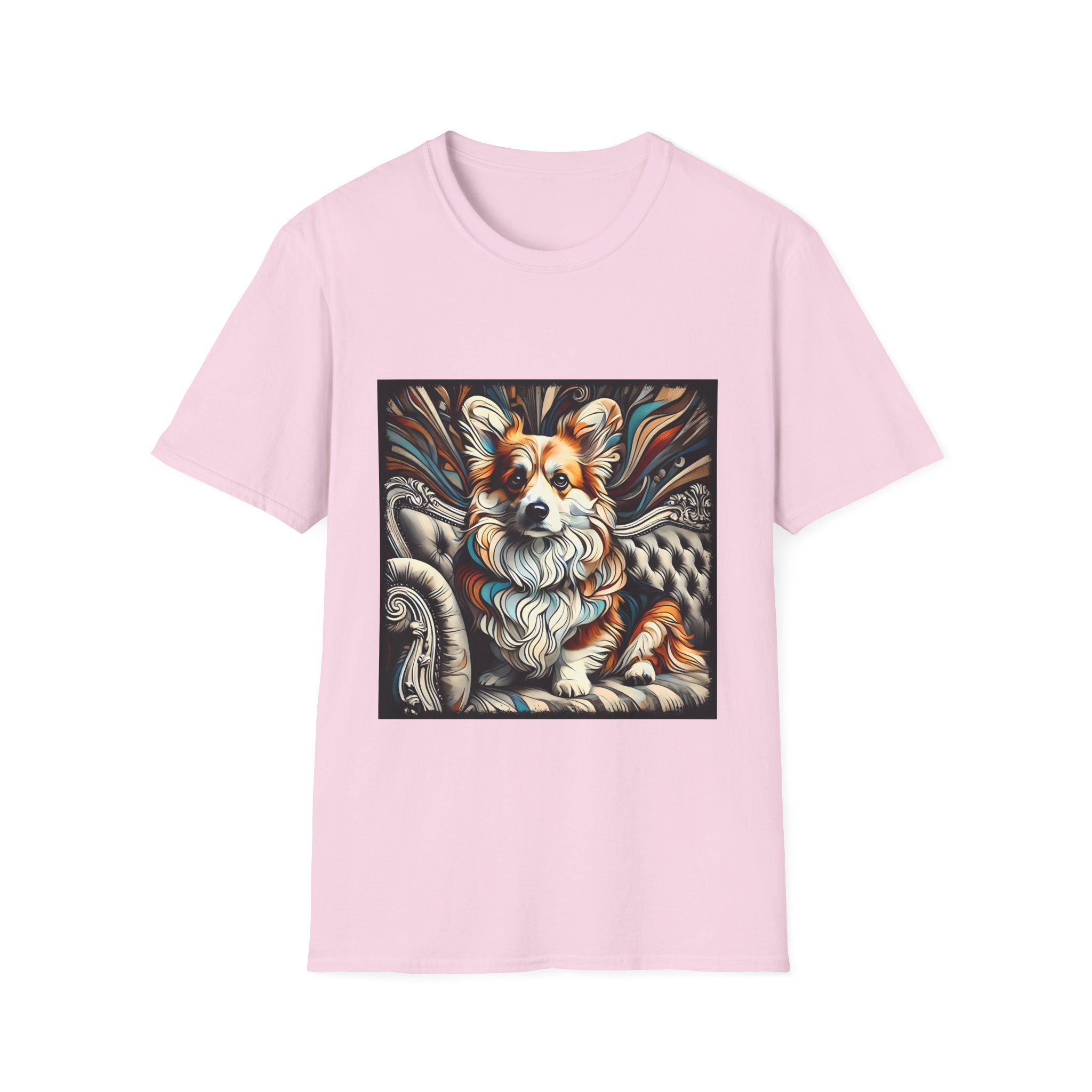 Pembroke Welsh Corgi Earthy Swirl | Unisex Dog T-Shirt