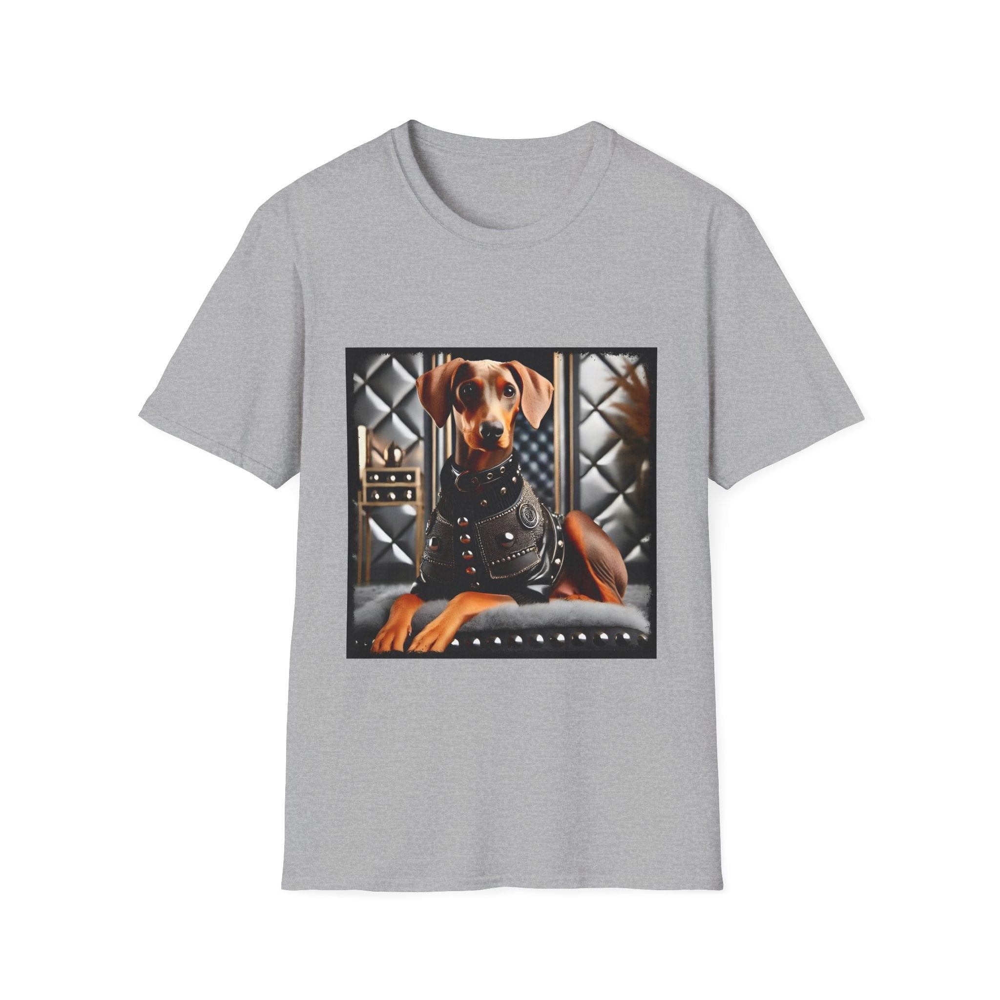Doberman Pinscher Rock Rich | Unisex Dog T-Shirt