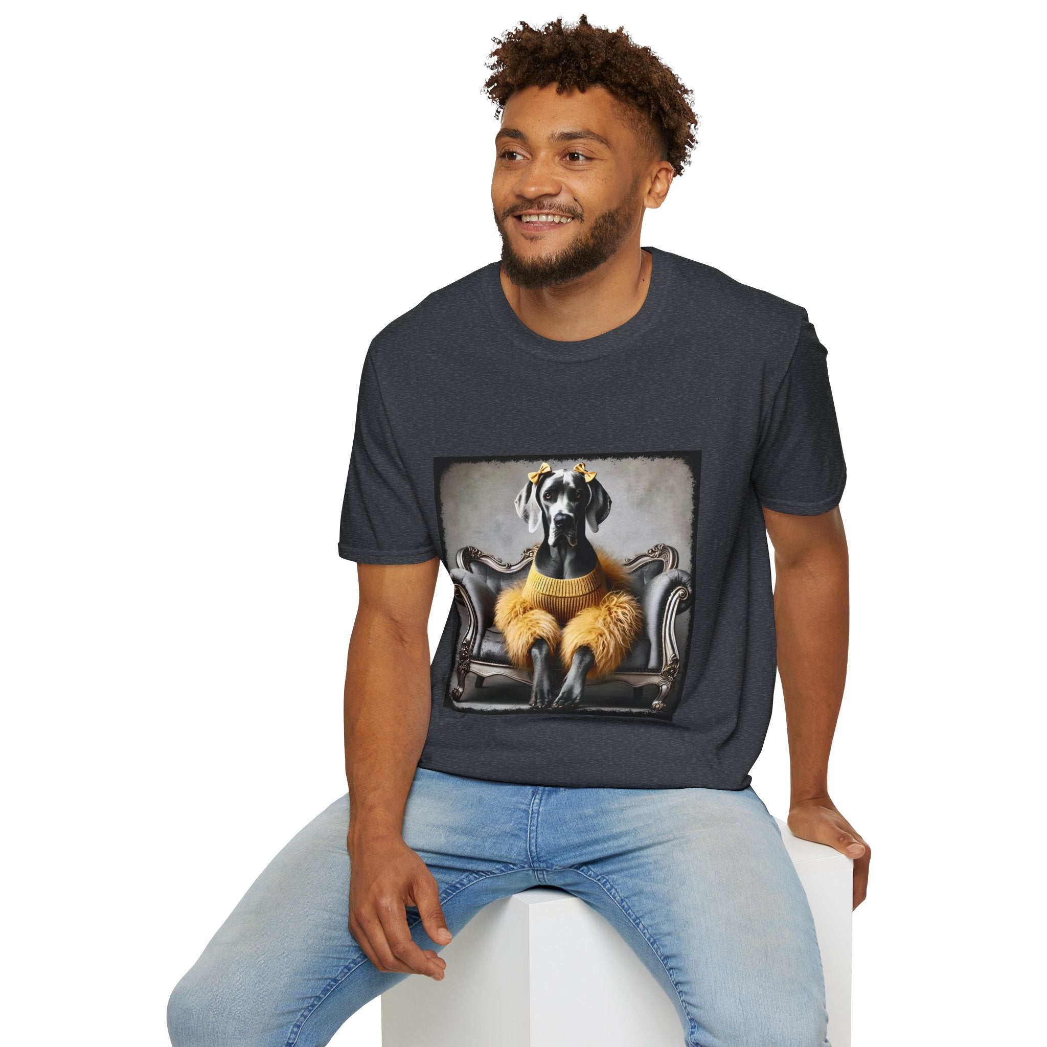 Great Dane Bold Beauty | Unisex Dog T-Shirt