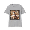 Border Collie Posh Portrait | Unisex Dog T-Shirt