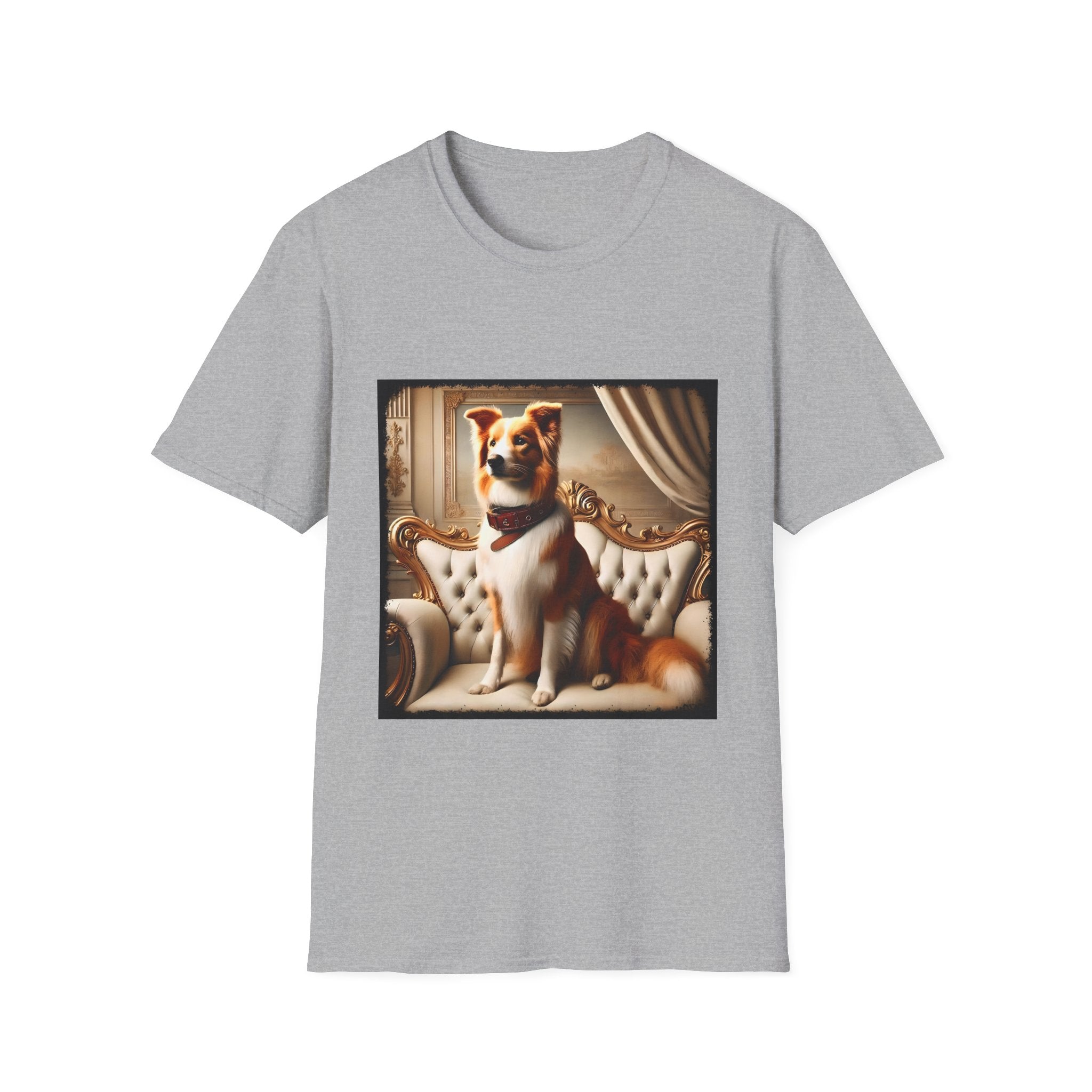Border Collie Posh Portrait | Unisex Dog T-Shirt