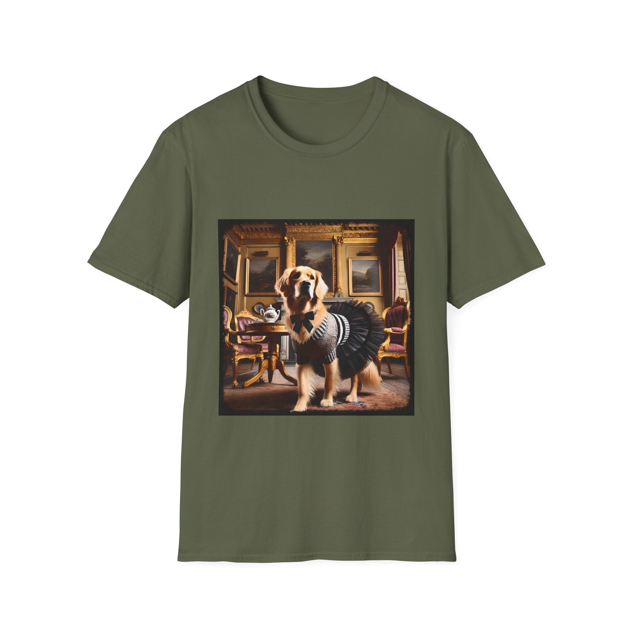 Golden Retriever Millionaire Muse | Unisex Dog T-Shirt