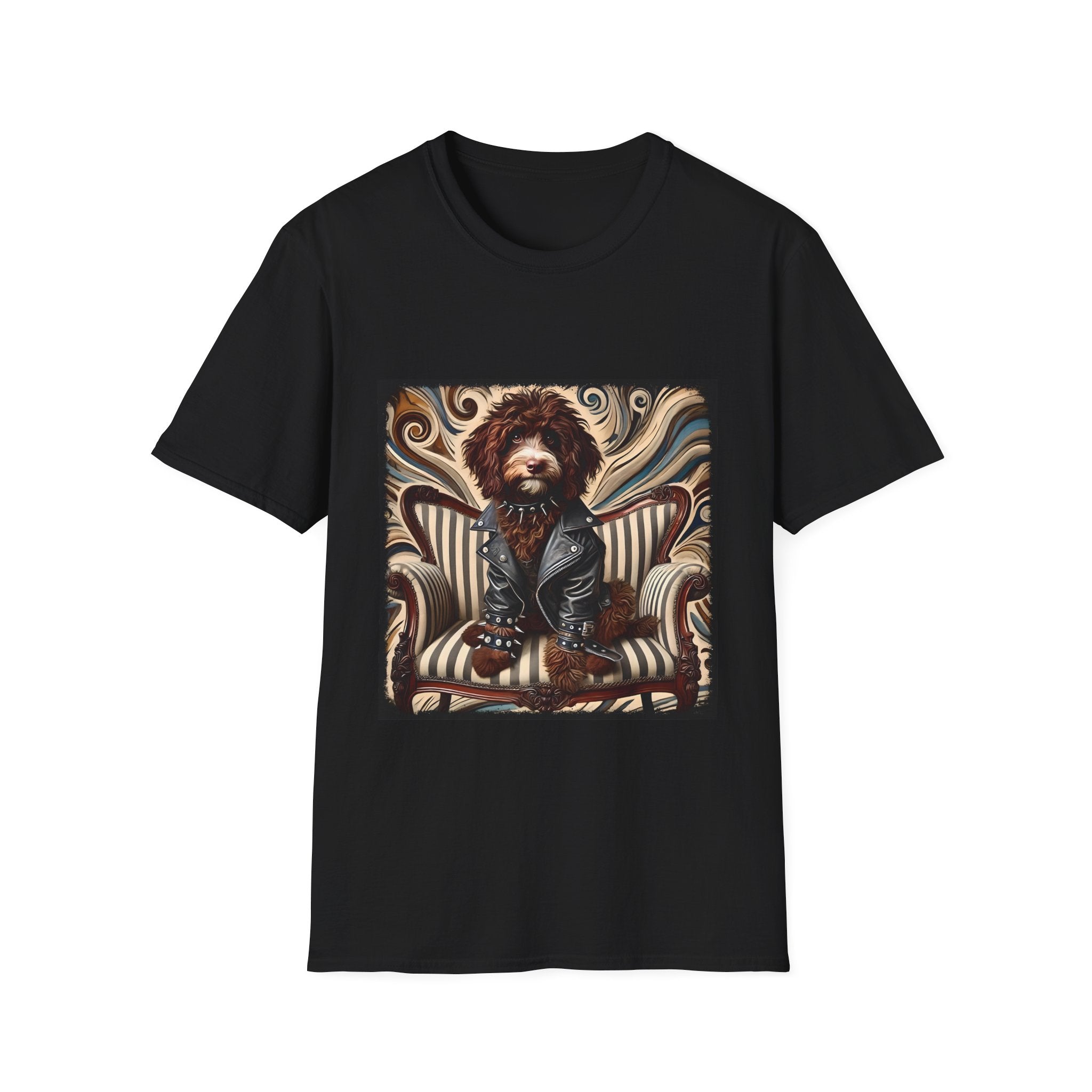 Labradoodle Chocolate Rocker | Unisex Dog T-Shirt