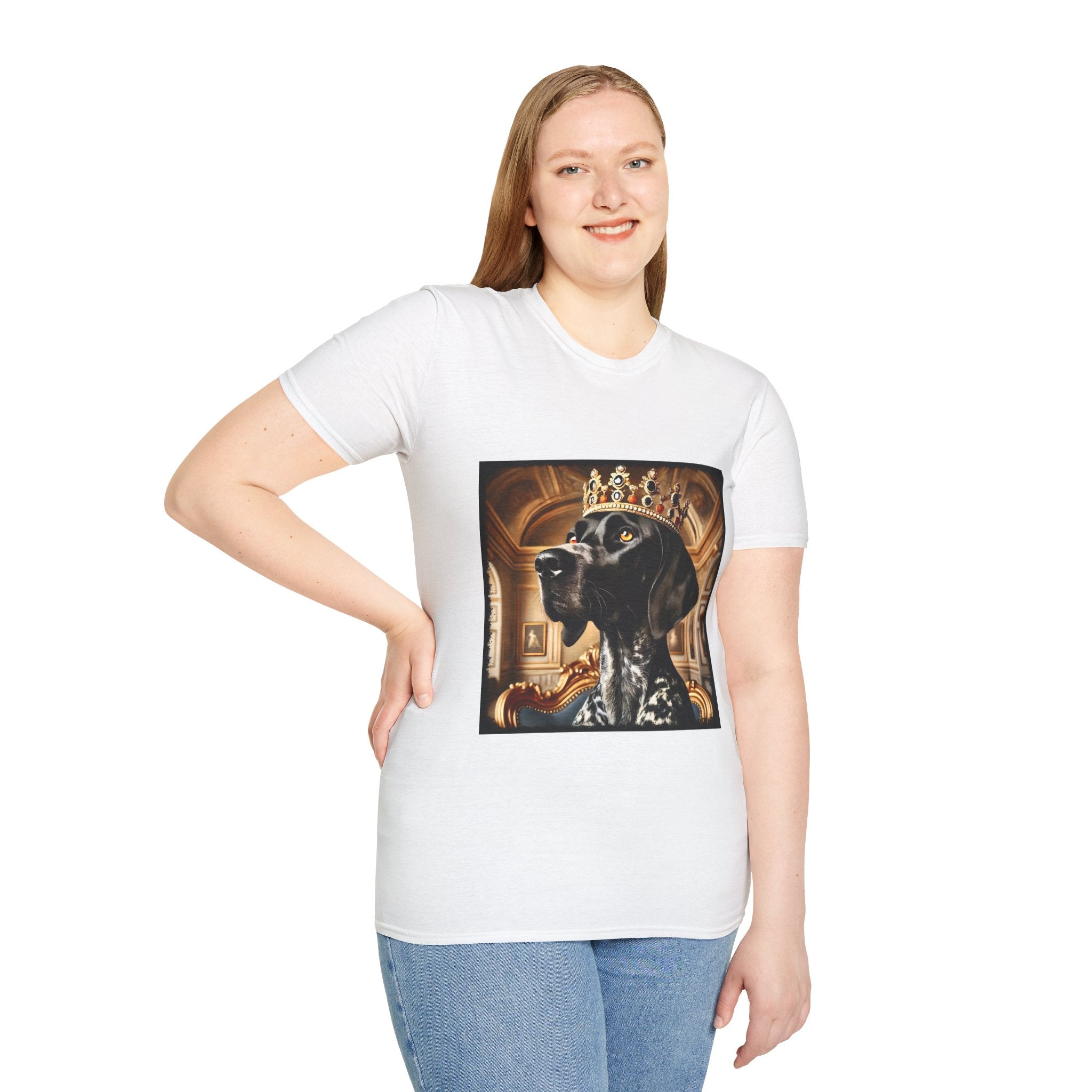 German Shorthaired Pointer King Supreme | Unisex Dog T-Shirt