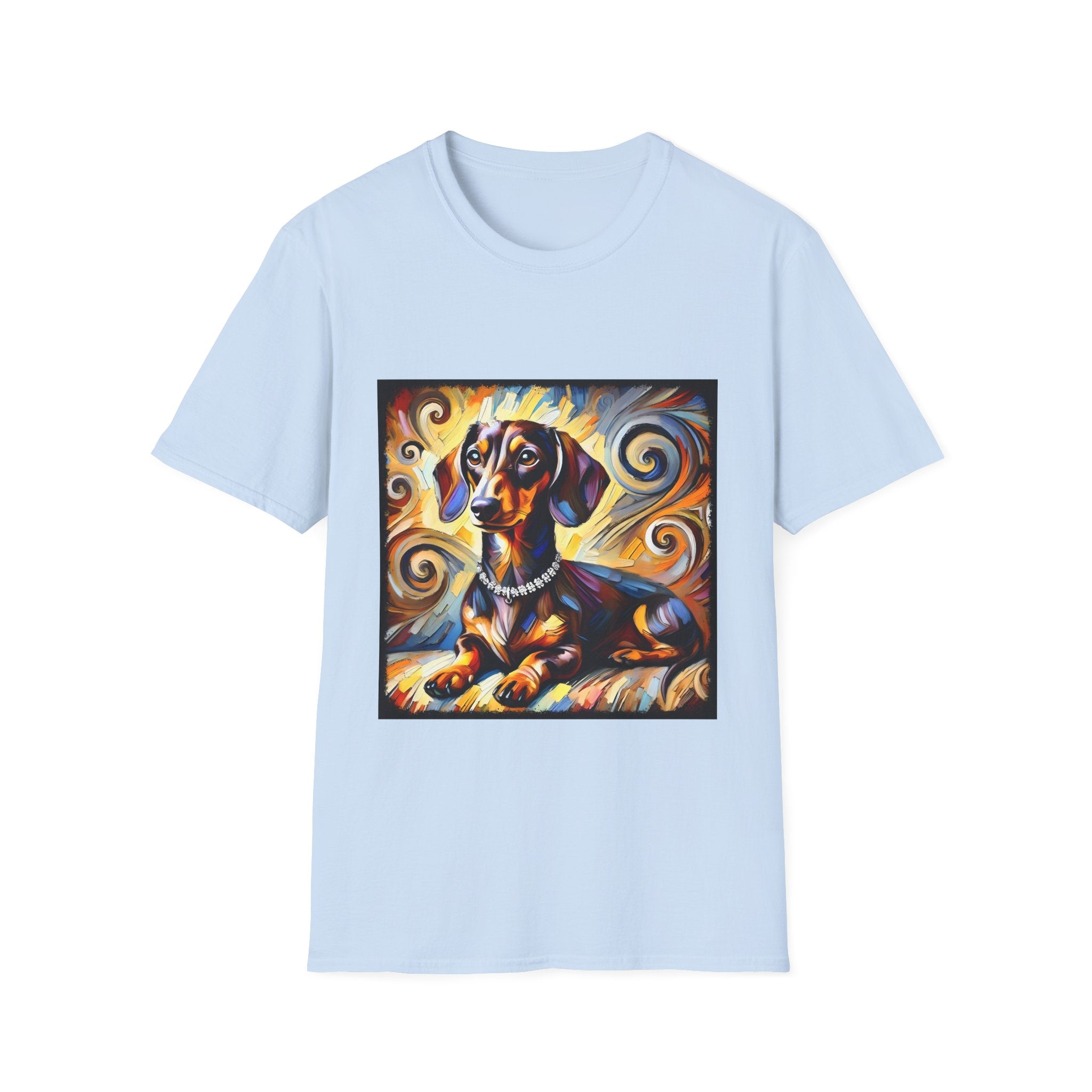 Dachshund Sun Swirl | Unisex Dog T-Shirt