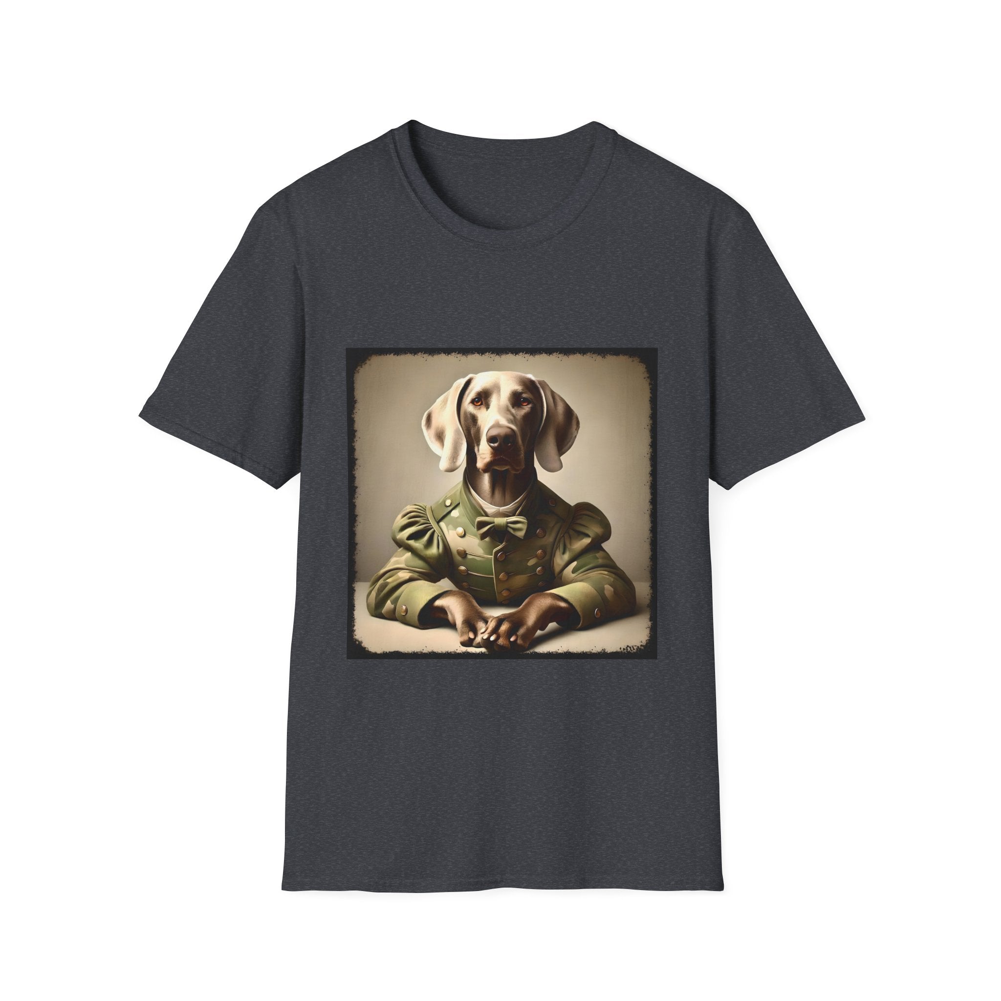 Weimaraner Classic Commander | Unisex Dog T-Shirt