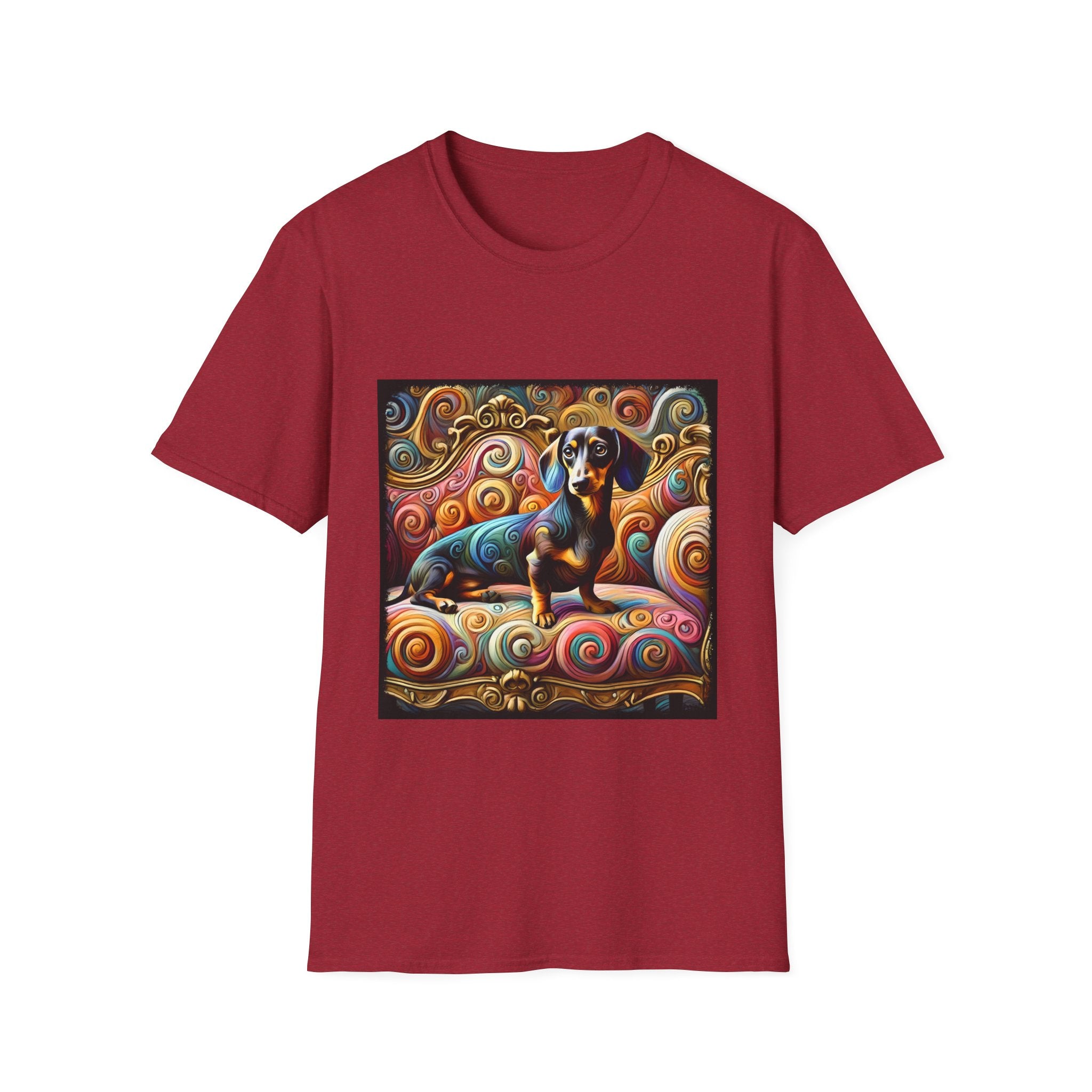 Dachshund Multi Swirl | Unisex Dog T-Shirt