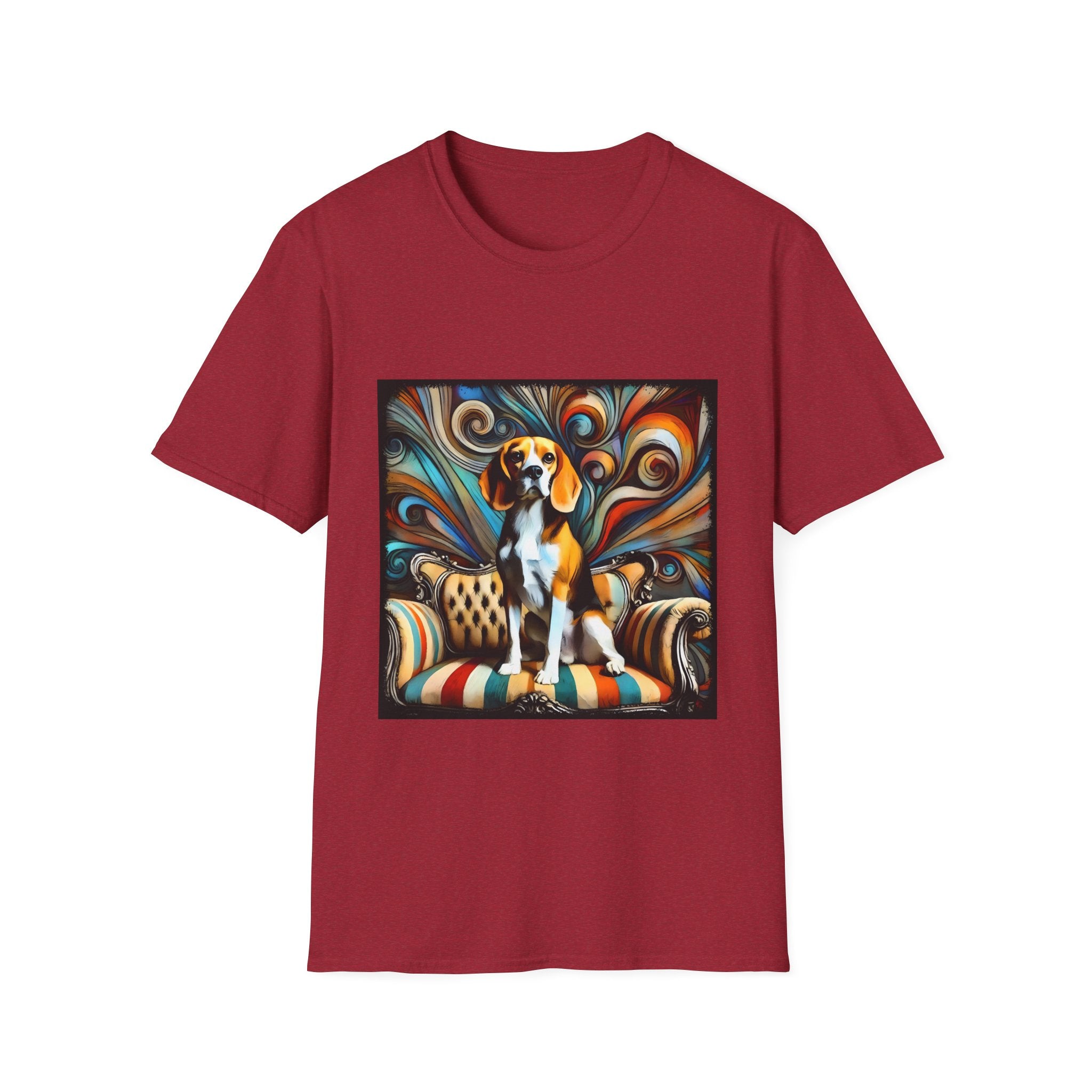 Beagle Warm Swirl | Unisex Dog T-Shirt