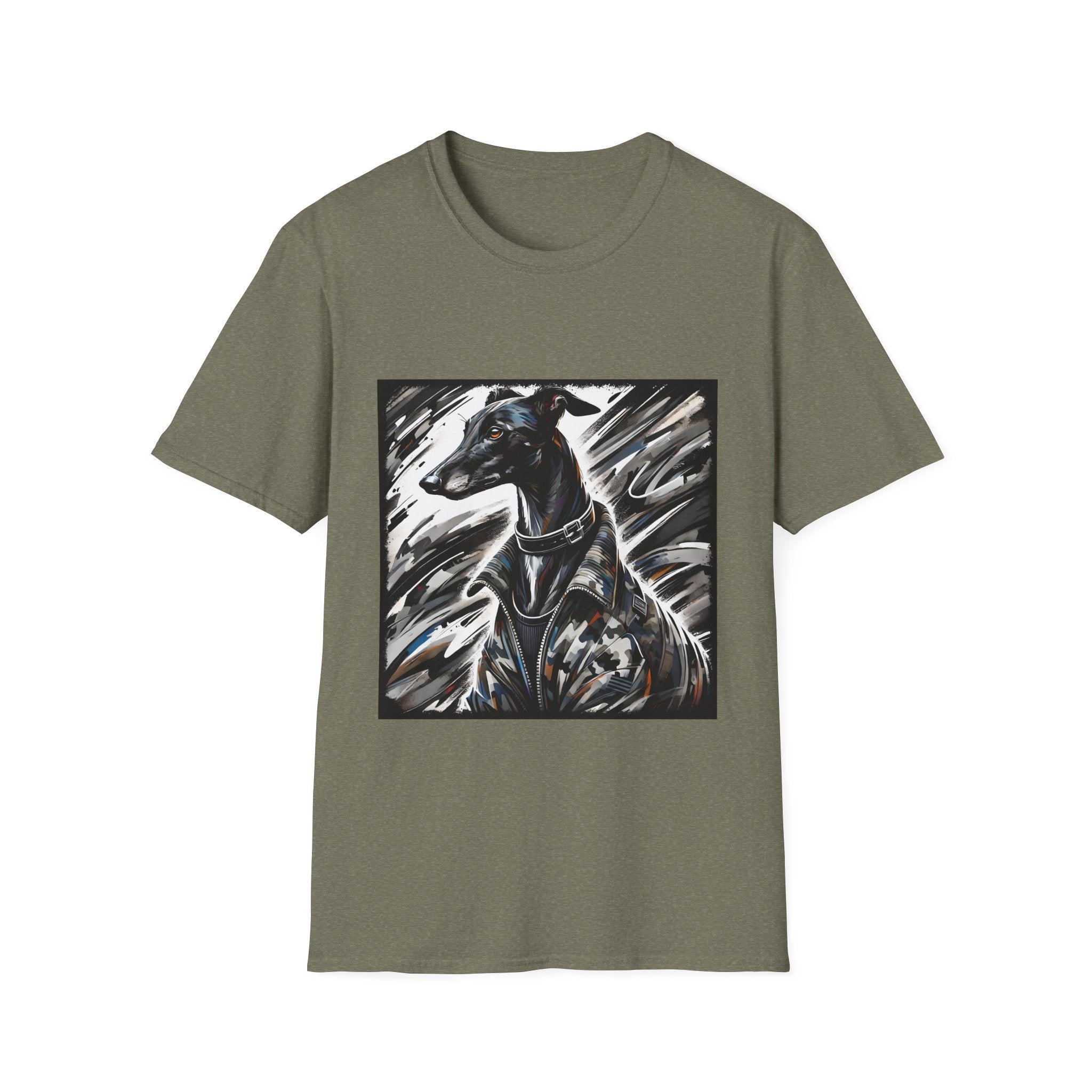 Greyhound Bold Camo Classic | Unisex Dog T-Shirt