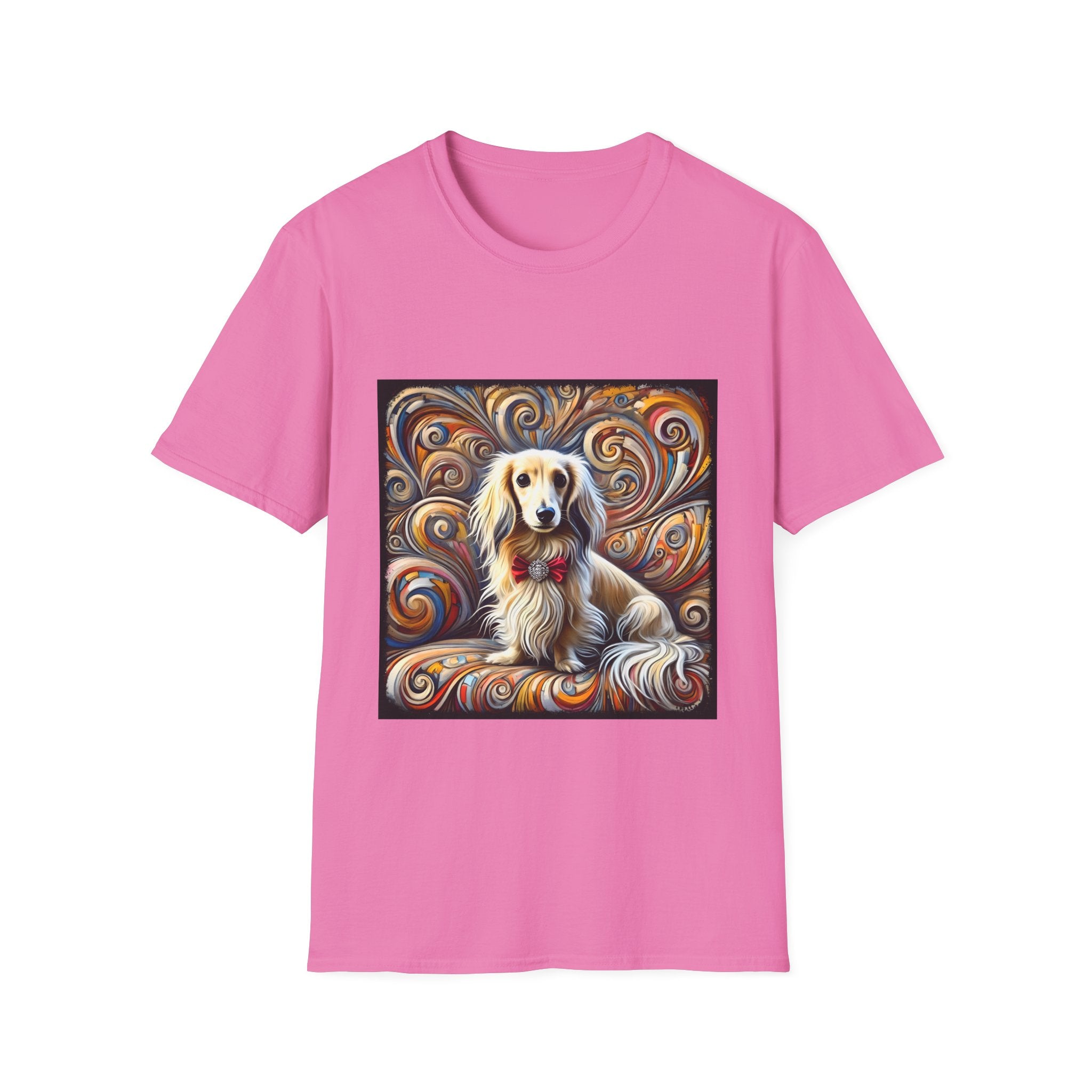 Dachshund Blissful Swirl | Unisex Dog T-Shirt