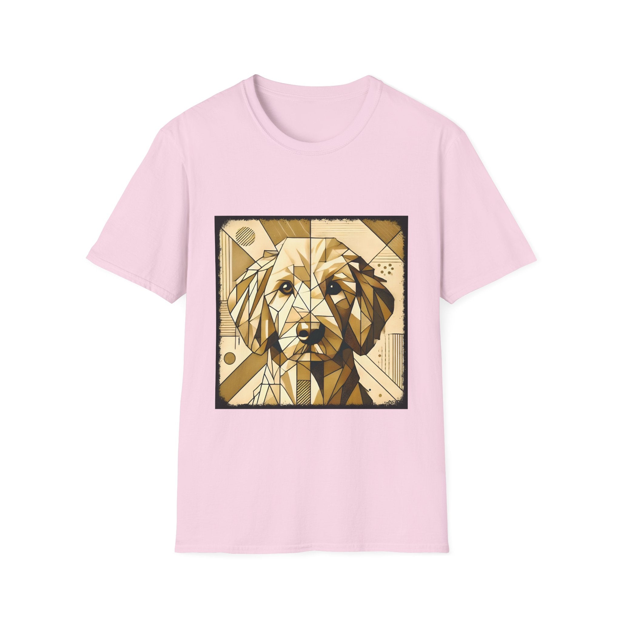 Golden Retriever Golden Geometric | Unisex Dog T-Shirt