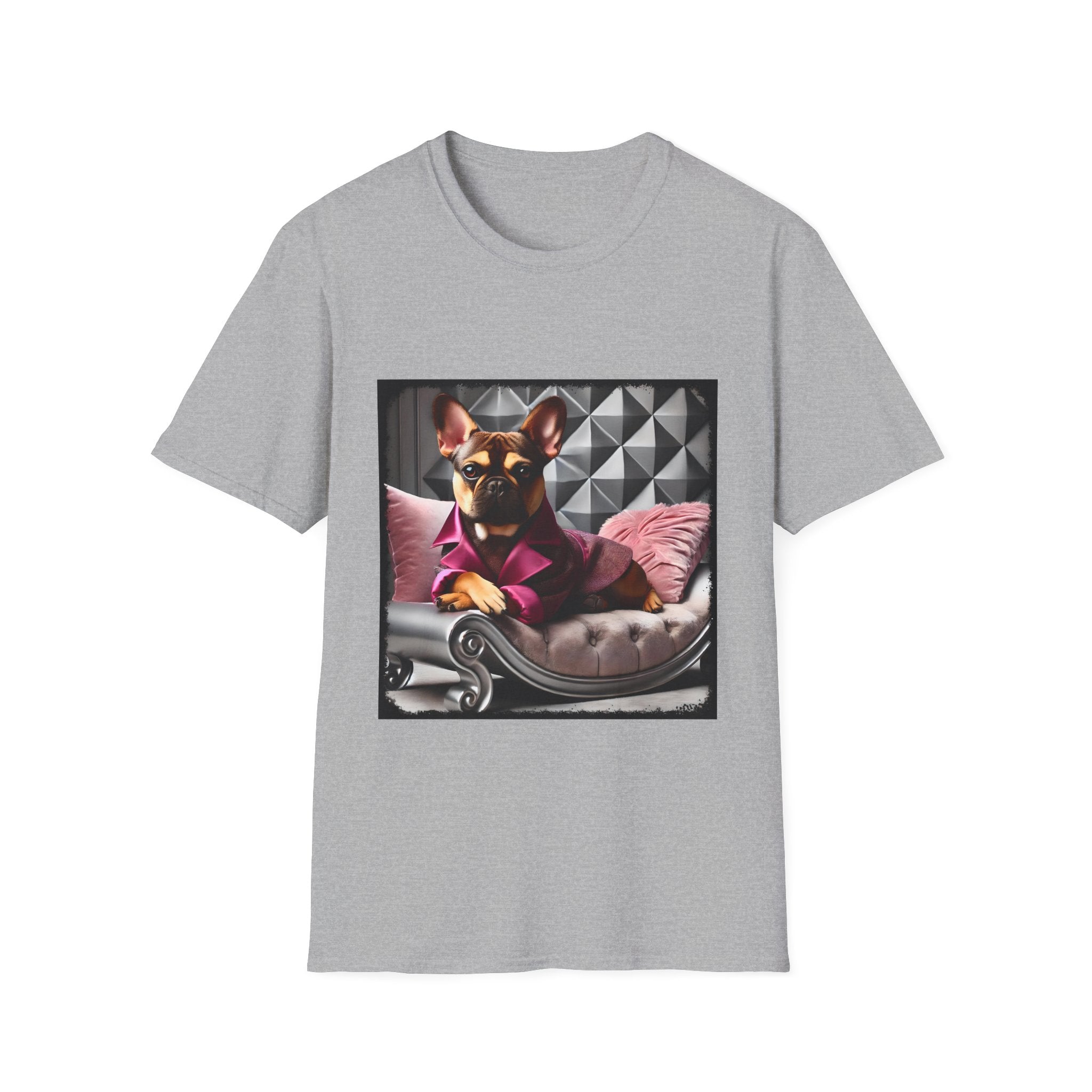 French Bulldog Vogue Vibes | Unisex Dog T-Shirt