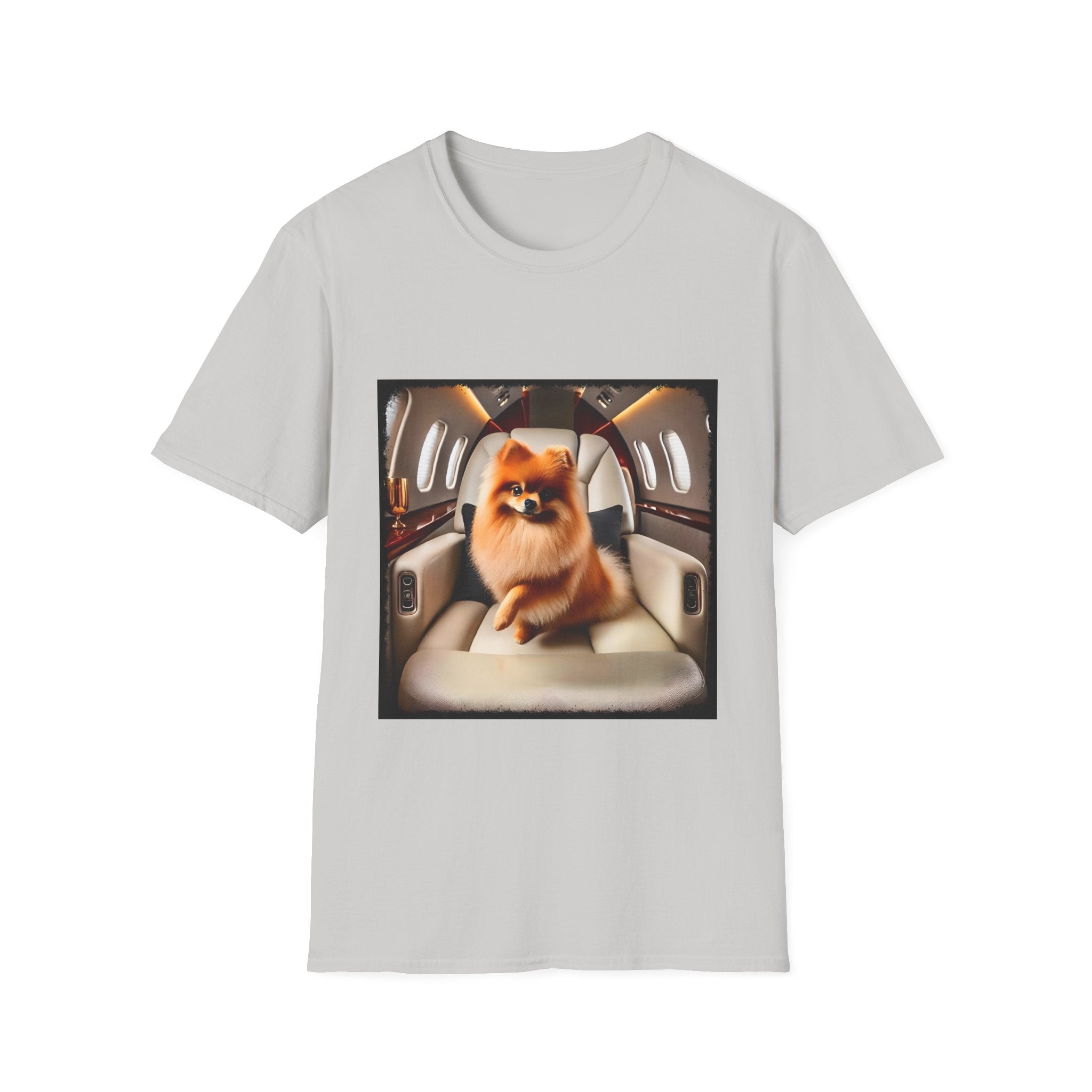 Pomeranian Jet Setter | Unisex Dog T-Shirt