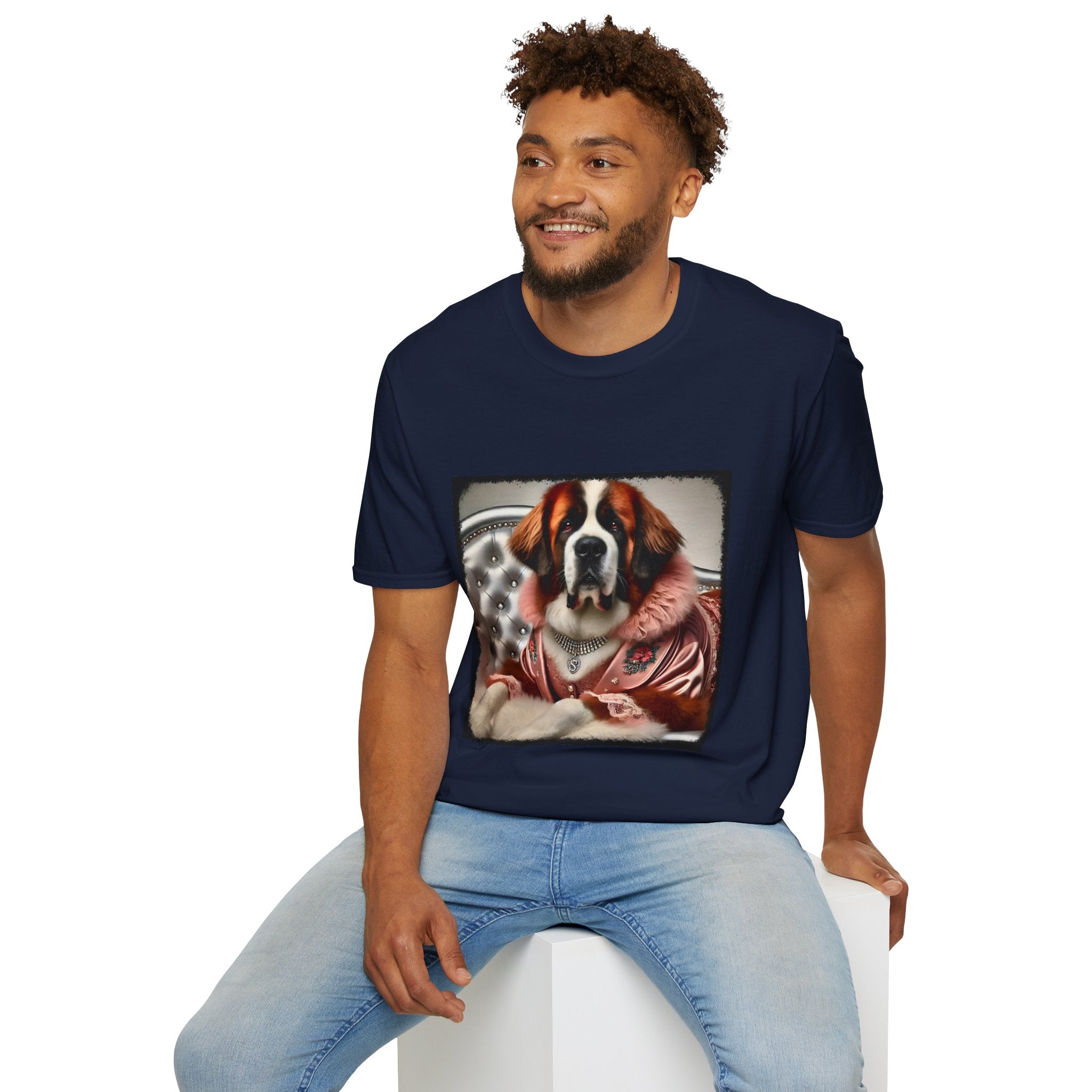 Saint Bernard Sweet Treat | Unisex Dog T-Shirt