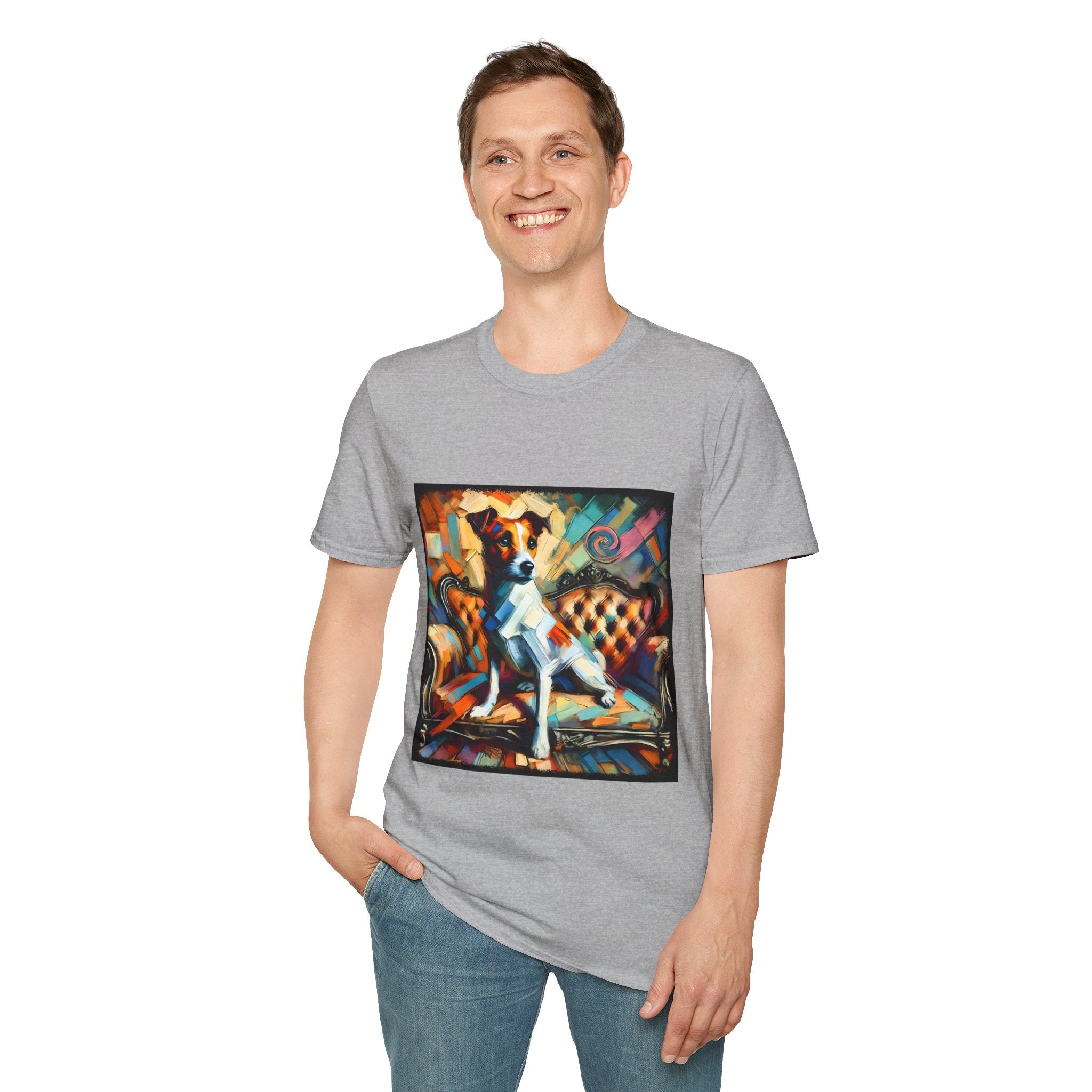 Jack Russell Terrier Bold Classic | Unisex Dog T-Shirt