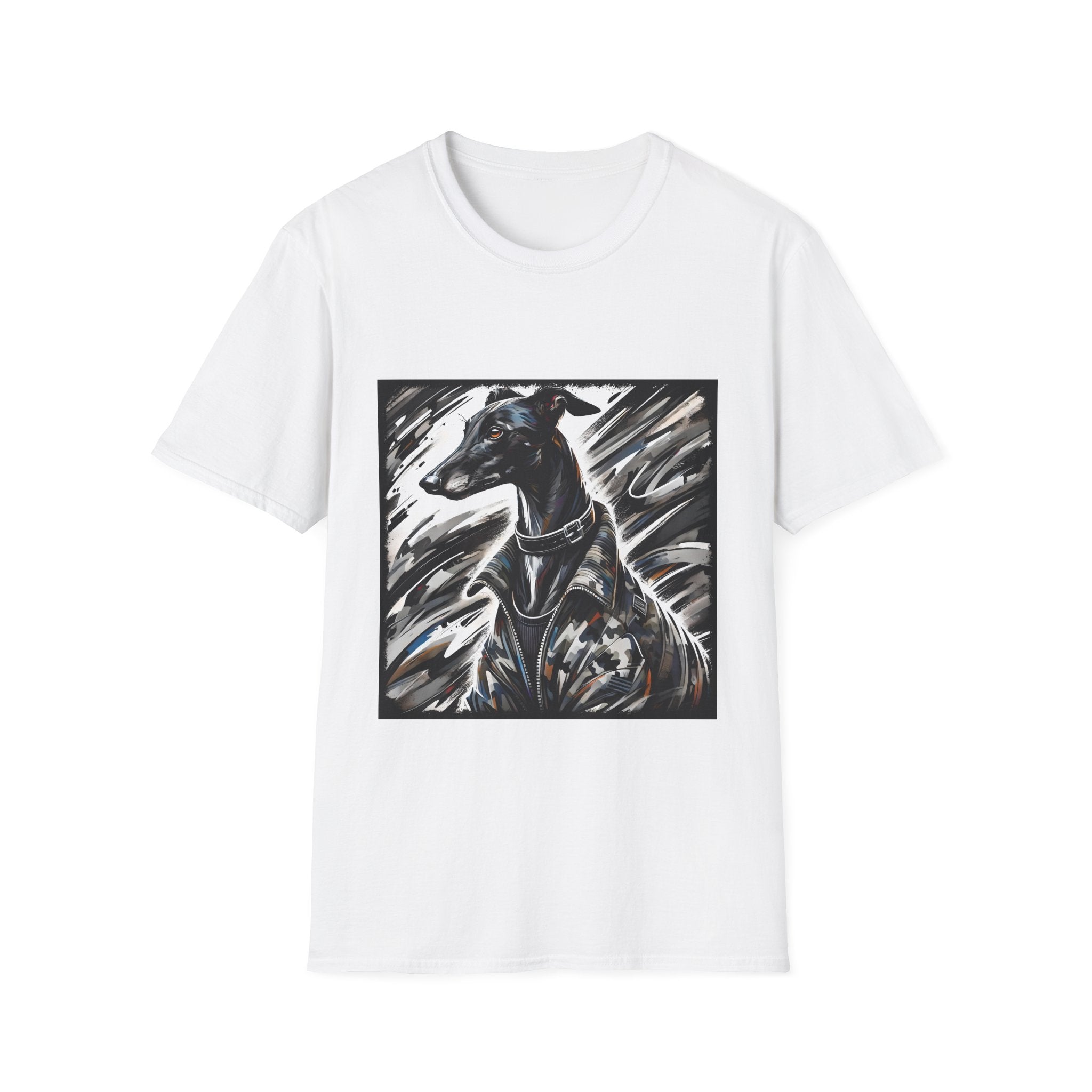 Greyhound Bold Camo Classic | Unisex Dog T-Shirt