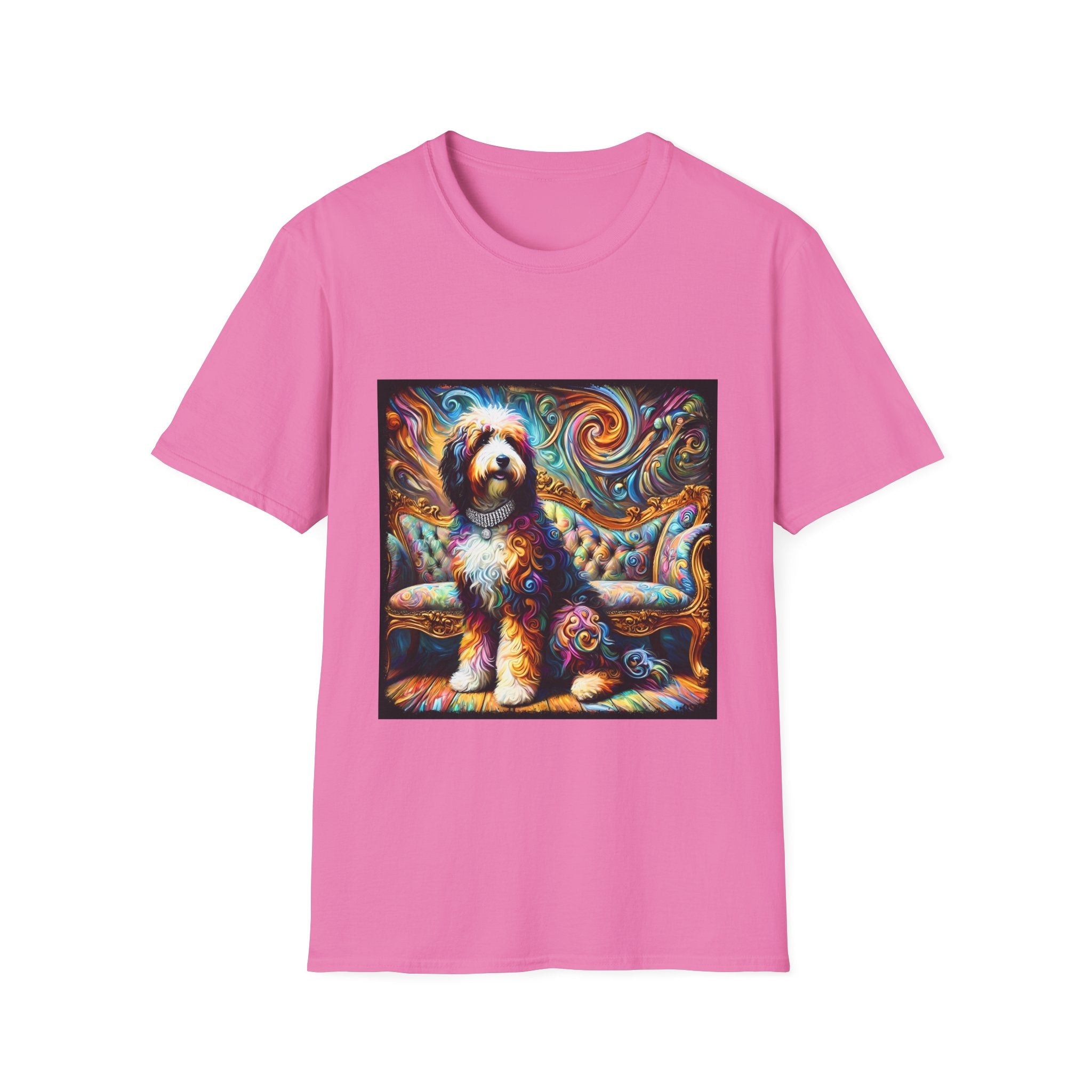 Bernedoodle Vivid Swirl | Unisex Dog T-Shirt