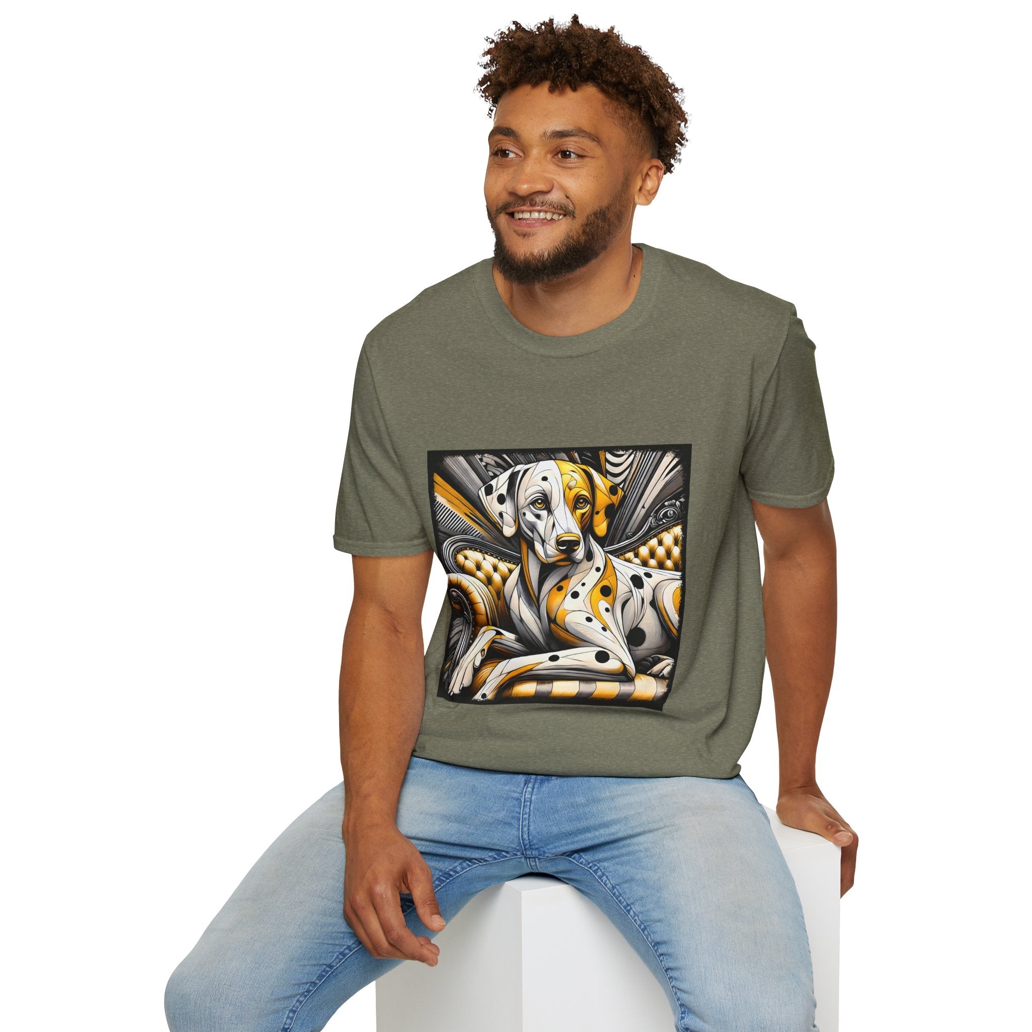 Dalmatian Lemon Rebel | Unisex Dog T-Shirt