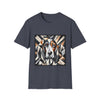Basset Hound Bold Geometric | Unisex Dog T-Shirt