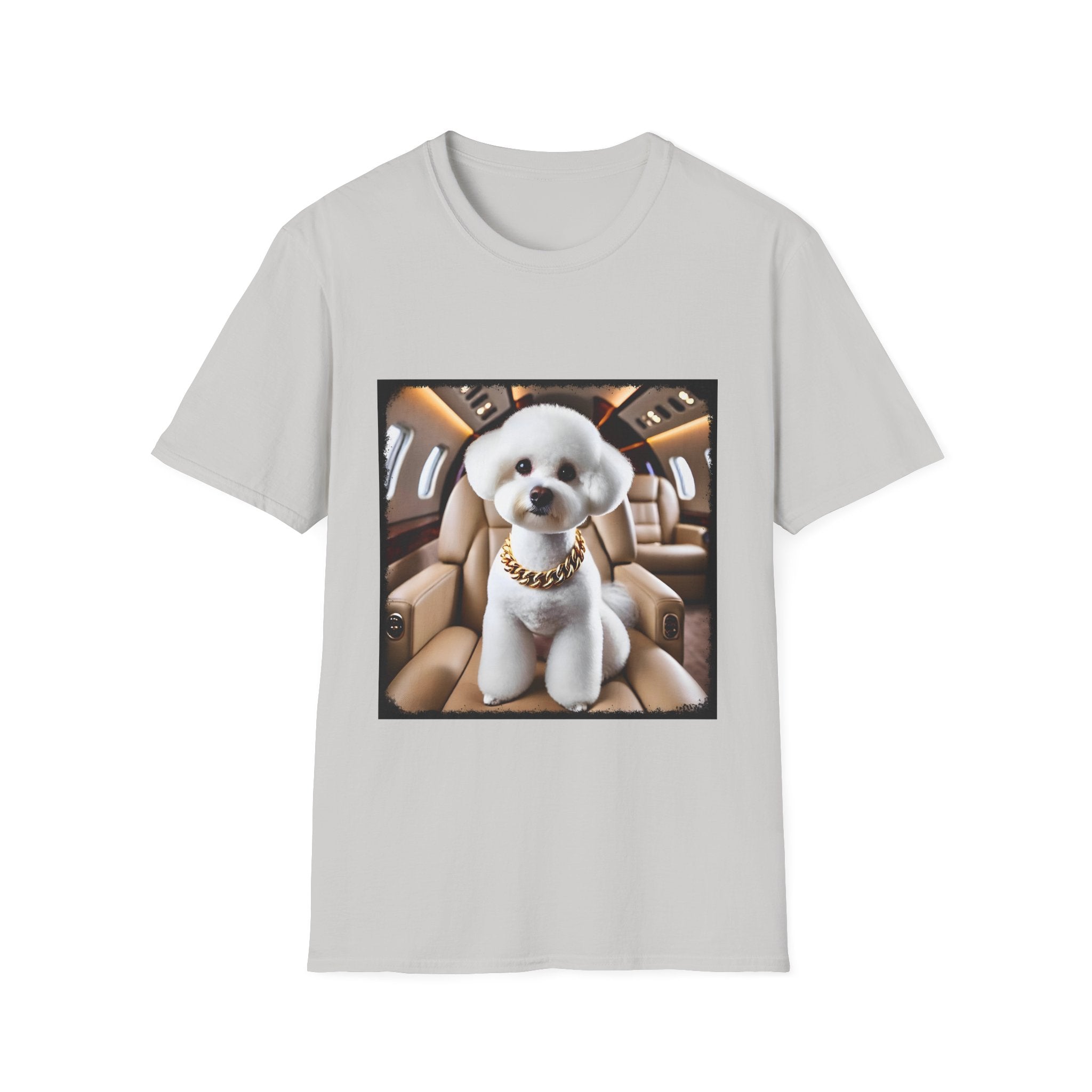 Bichon Frise Fréquent Flier | Unisex Dog T-Shirt