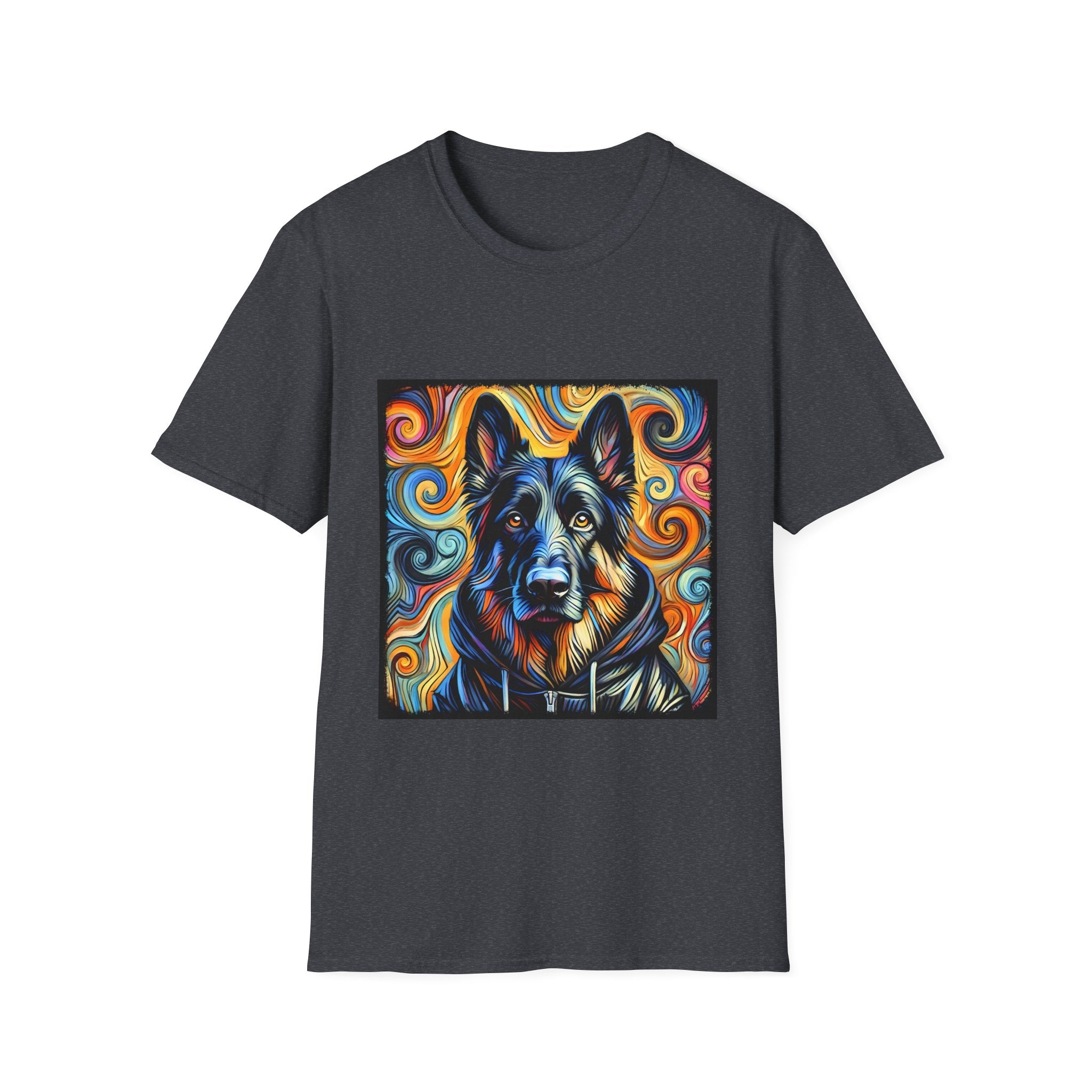 German Shepherd Hoodie Swirl II | Unisex Dog T-Shirt