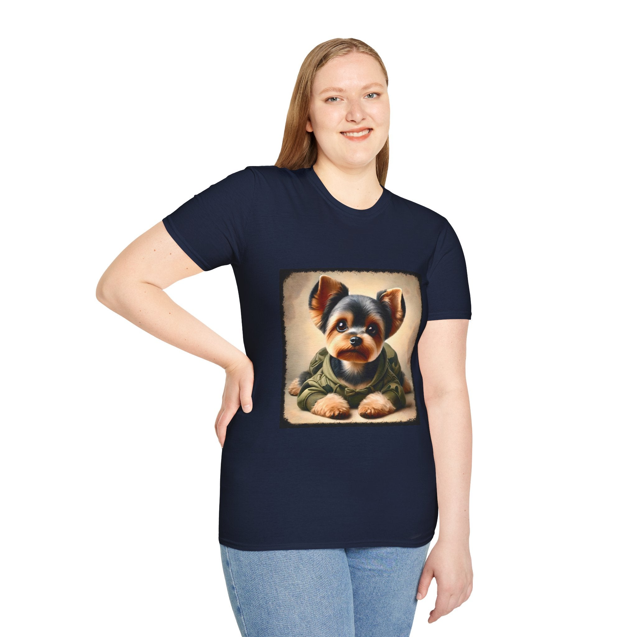 Yorkshire Terrier Combat Cutie | Unisex Dog T-Shirt