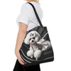 Bichon Frise Pure Class | Dog Themed Tote Bag