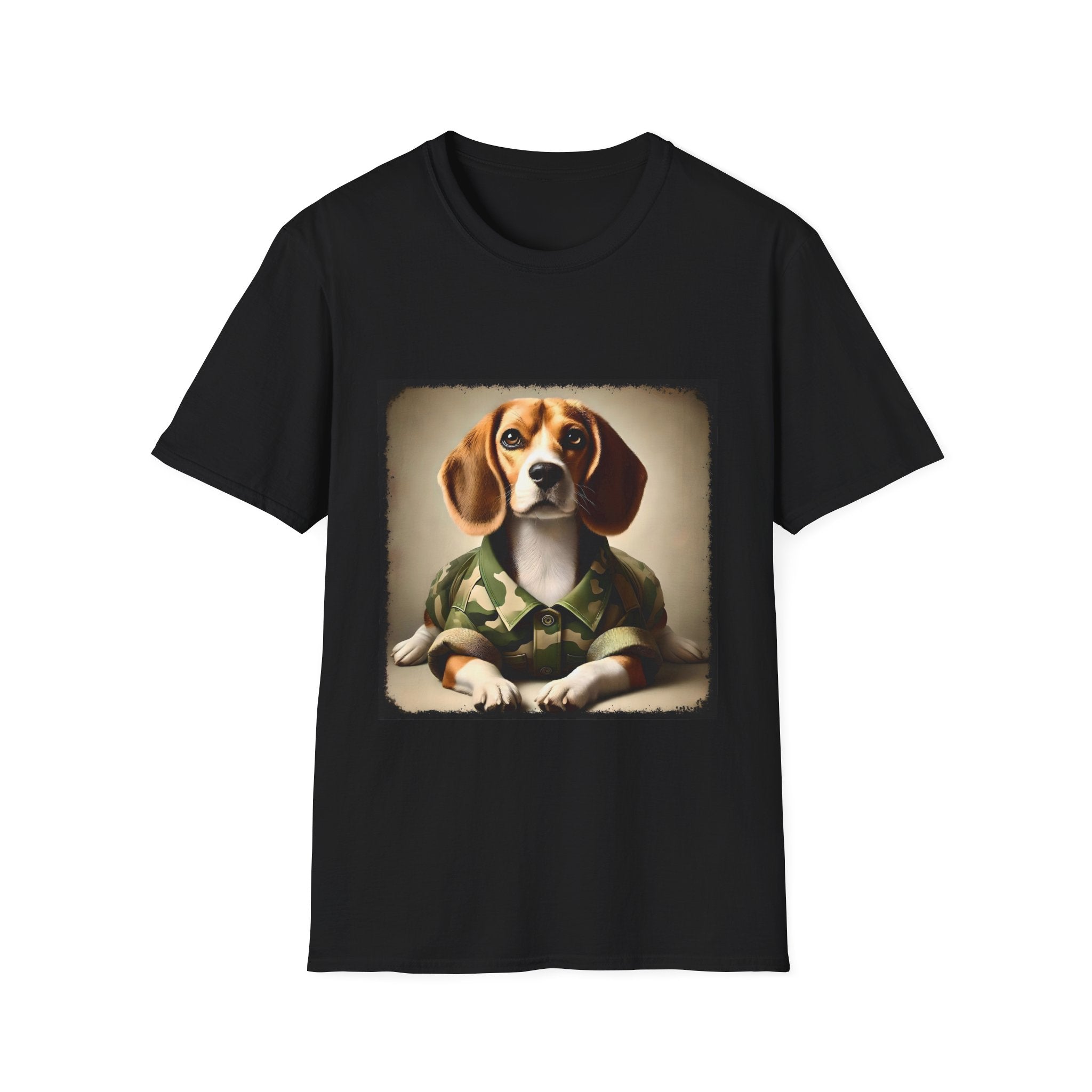 Beagle Camo Comrade | Unisex Dog T-Shirt