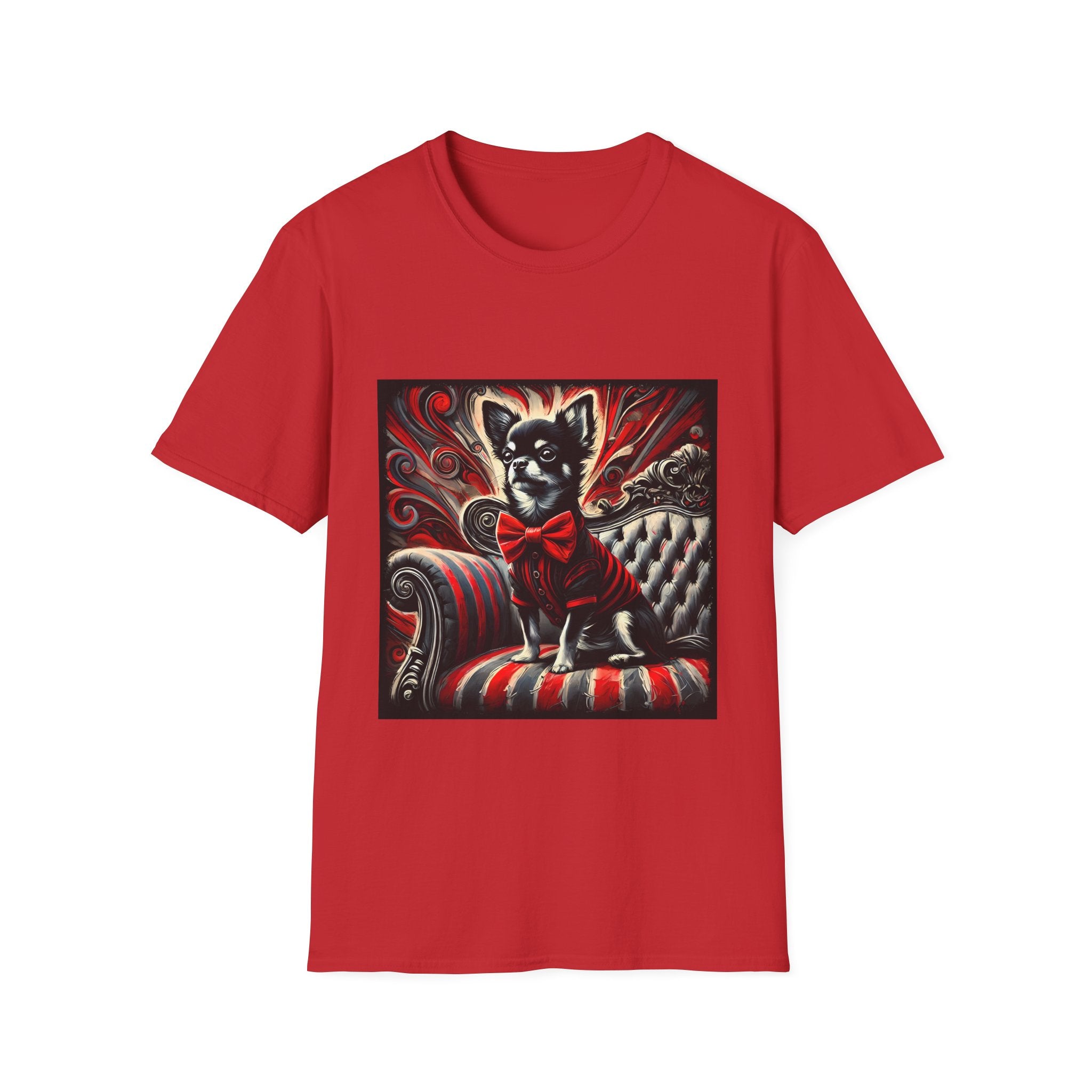 Chihuahua Red Rocker | Unisex Dog T-Shirt
