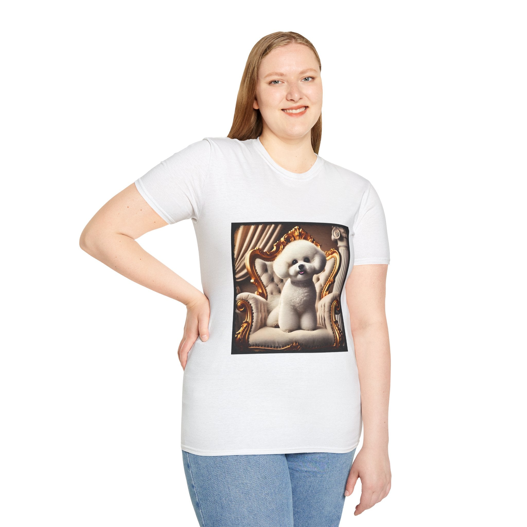 Bichon Frise Poised Princess | Unisex Dog T-Shirt