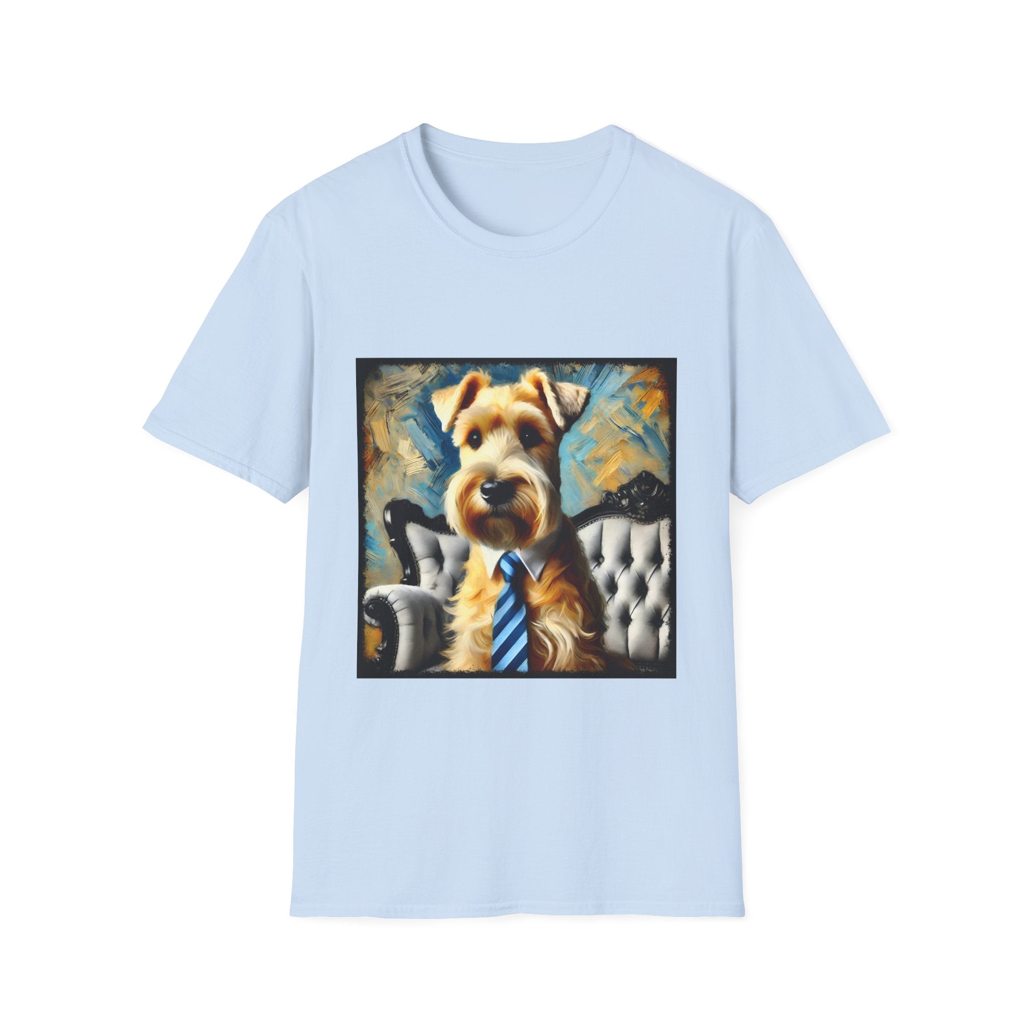 Wheaten Terrier Dapper Dawg | Unisex Dog T-Shirt