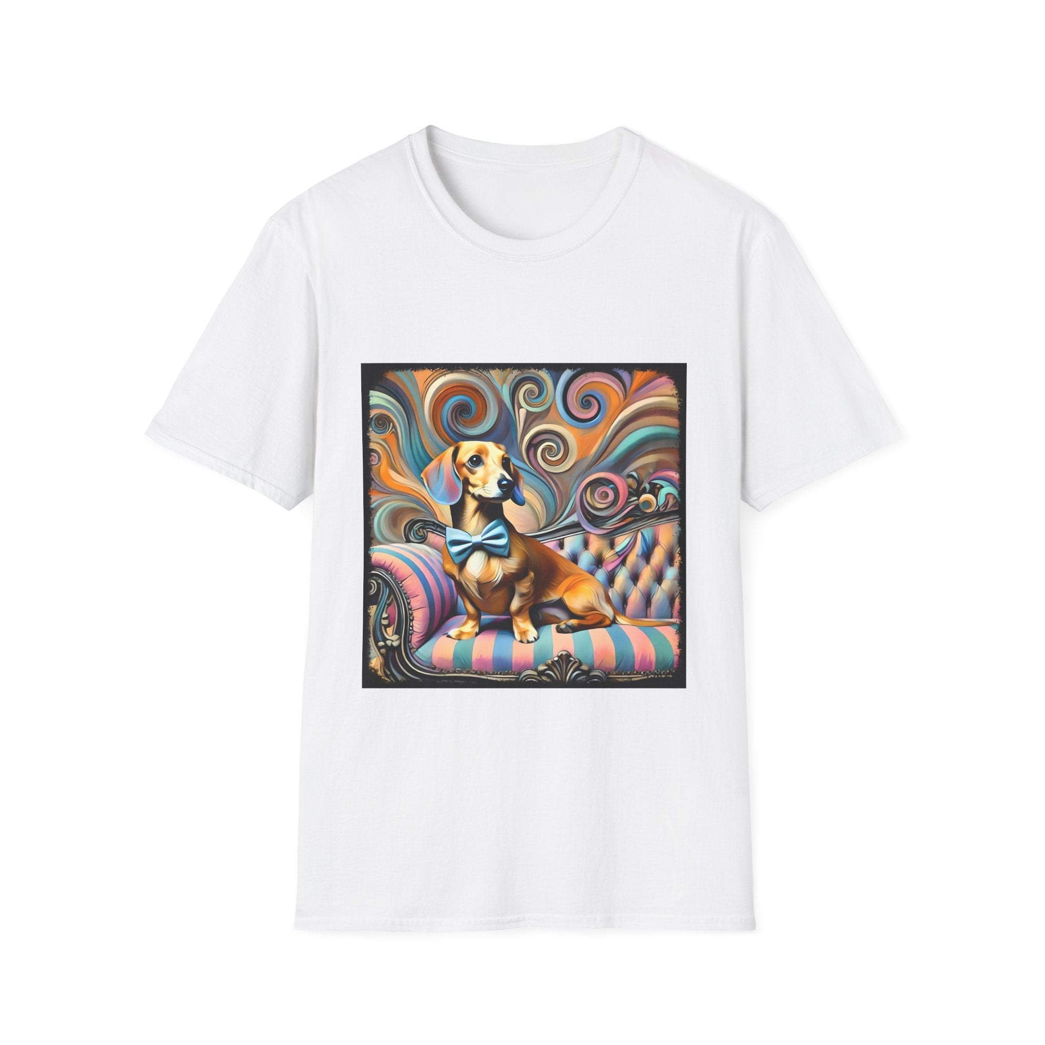 Dachshund Warm Swirl | Unisex Dog T-Shirt