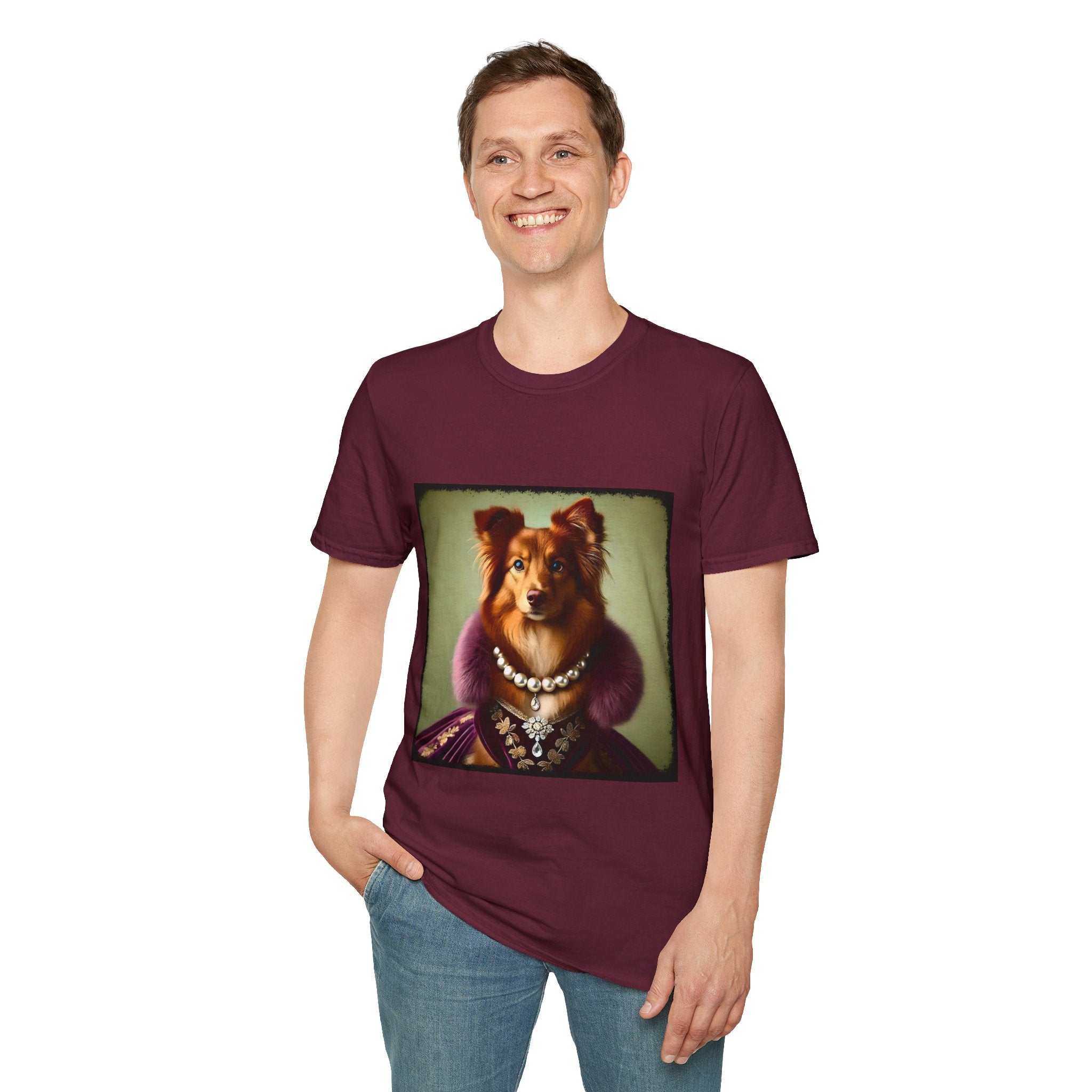 Miniature American Shepherd Red Queen | Unisex Dog T-Shirt