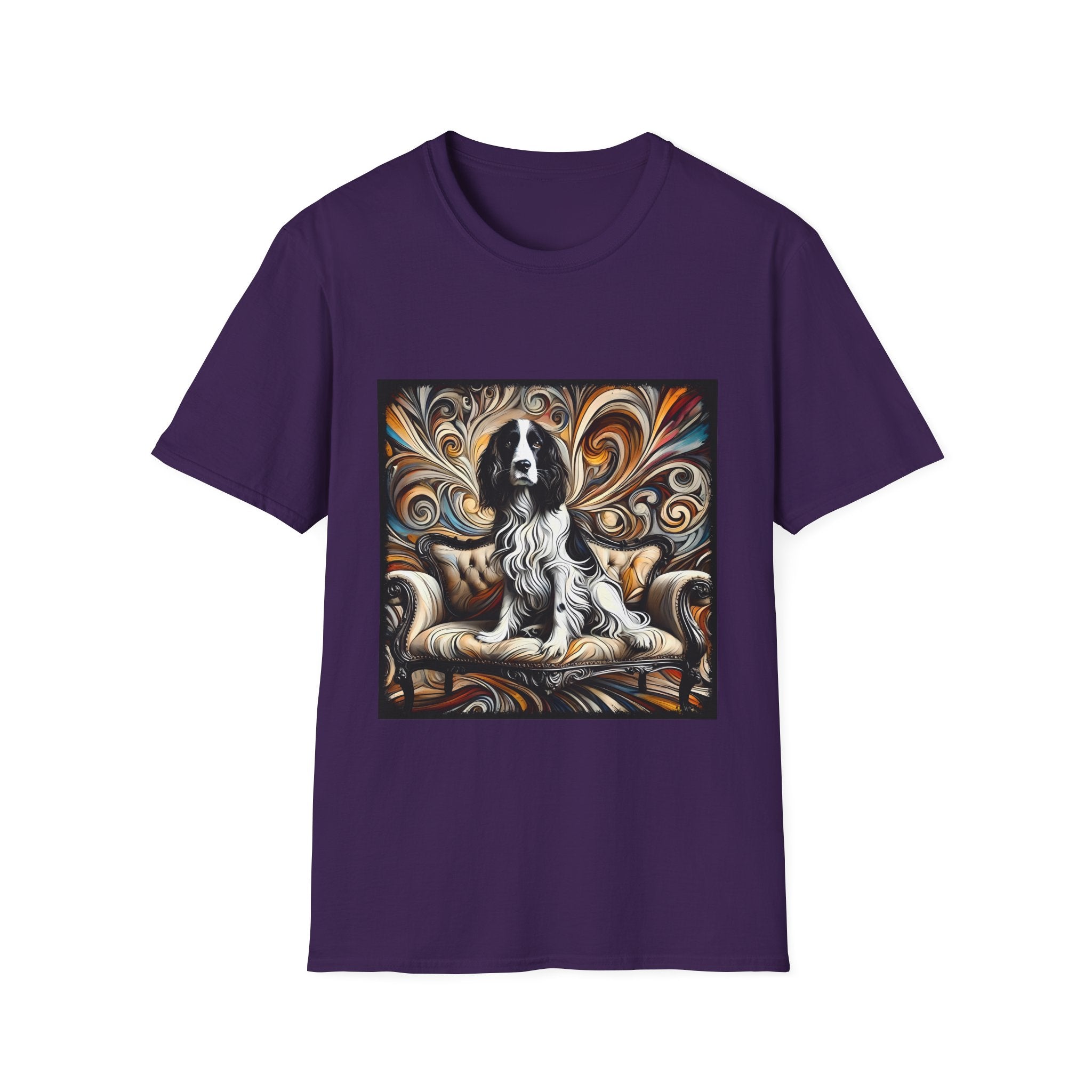 English Springer Spaniel Warm Swirl | Unisex Dog T-Shirt