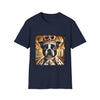 Boston Terrier Mighty Monarch | Unisex Dog T-Shirt