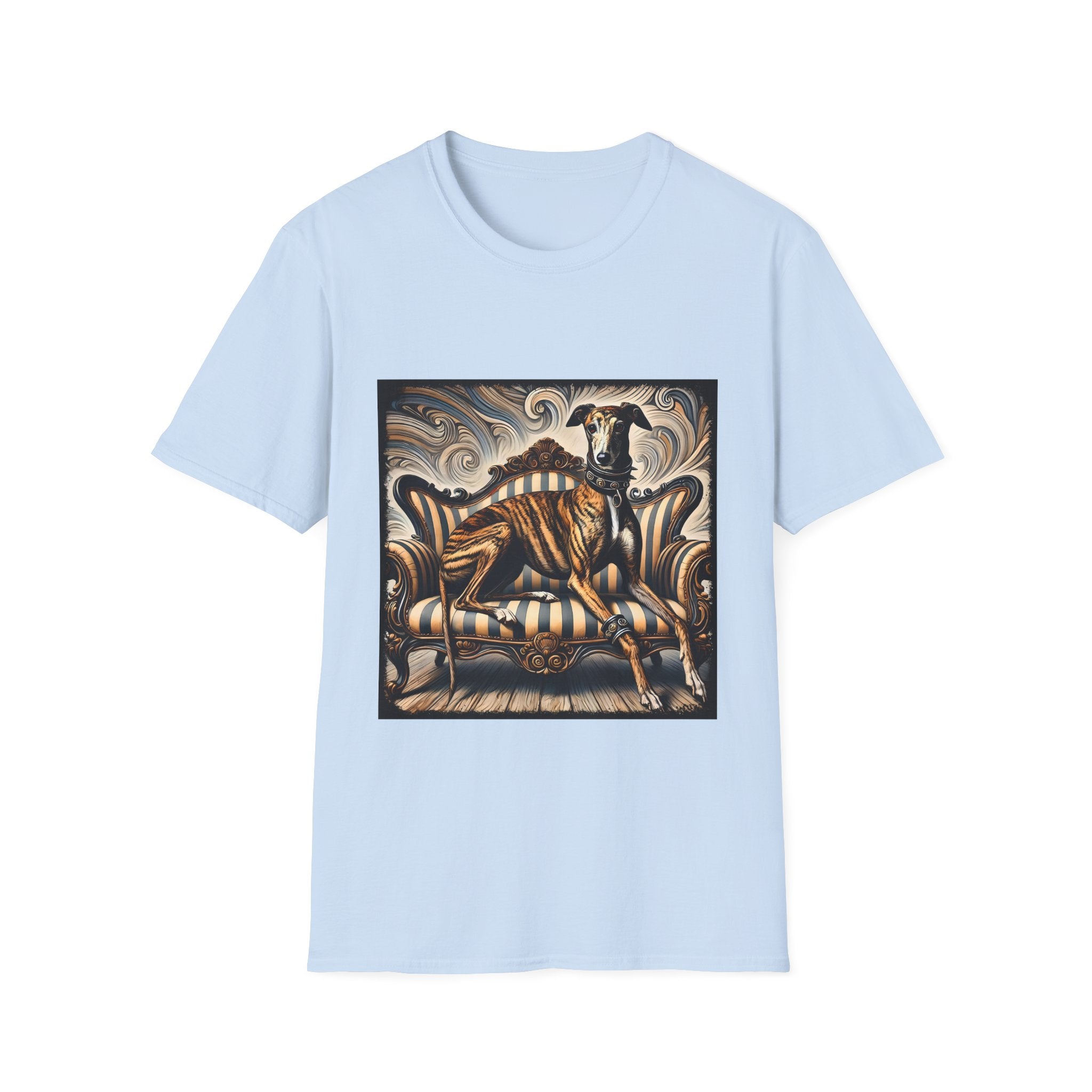 Greyhound Brindle Rocker | Unisex Dog T-Shirt