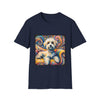 Havanese Whimsical Swirl |  Unisex Dog T-Shirt