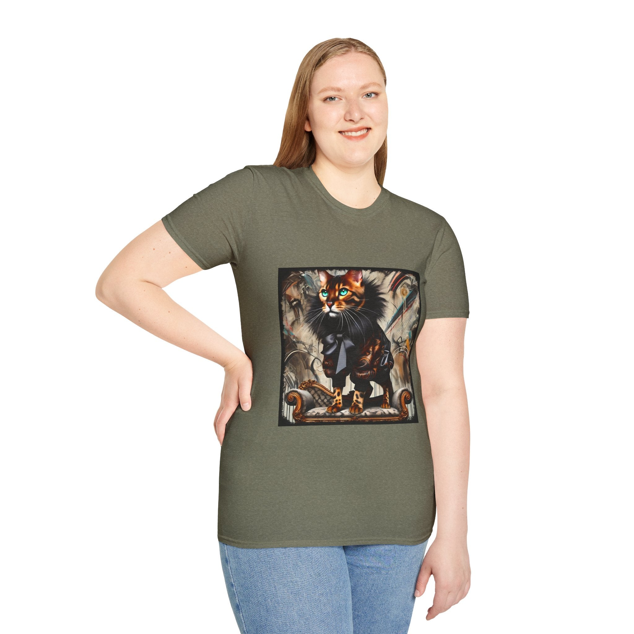 Bengal Cat Bold Vixen | Unisex Cat T-Shirt